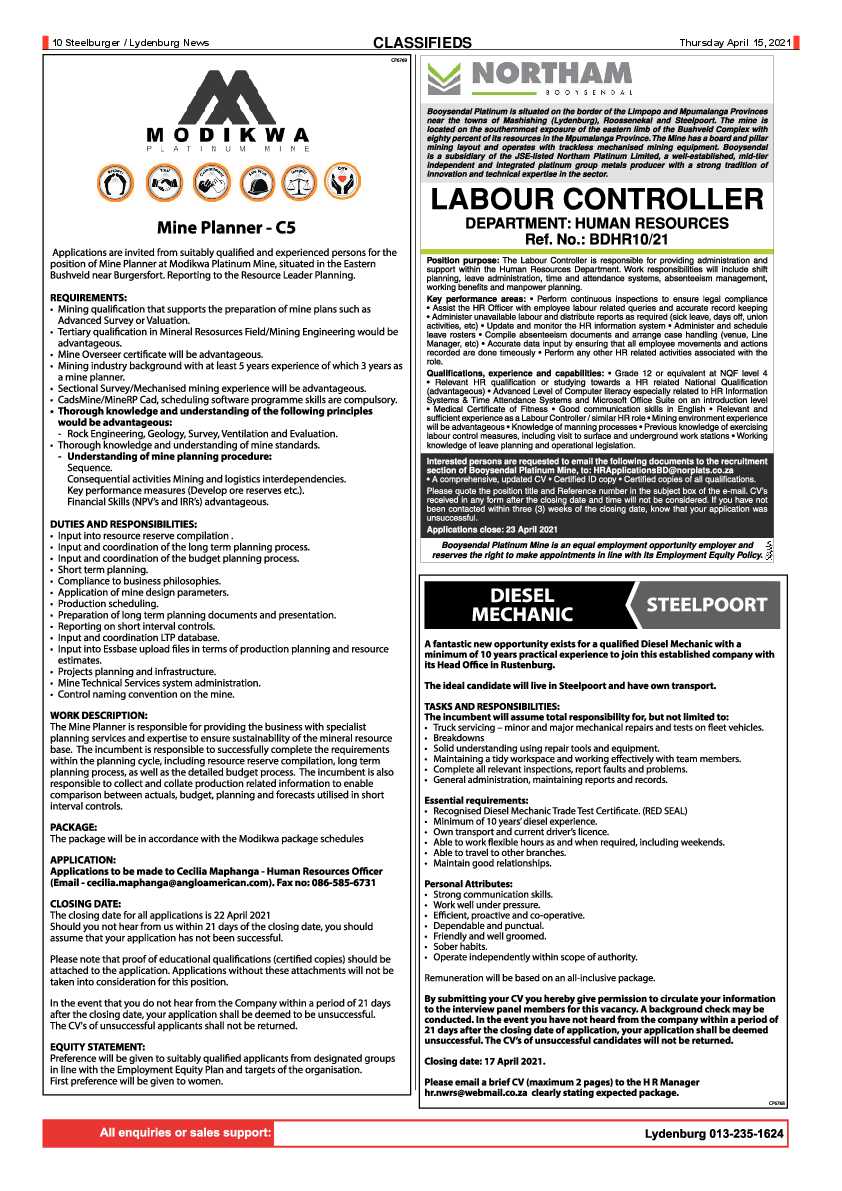 Steelburger News 15 April 2021 page 10