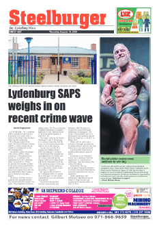 Steelburger News 15 Agust 2024