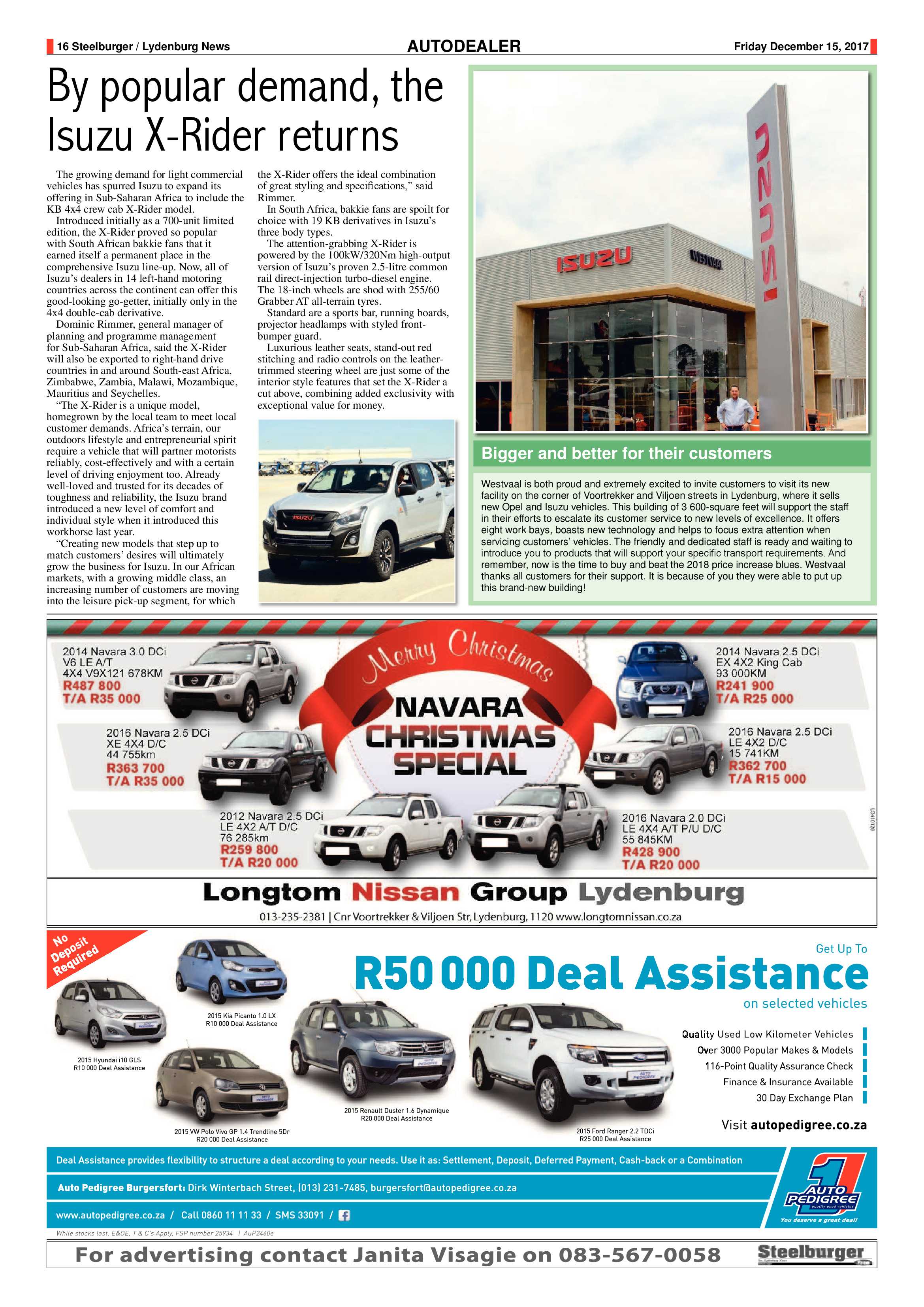 Steelburger News 15 December 2017 page 16
