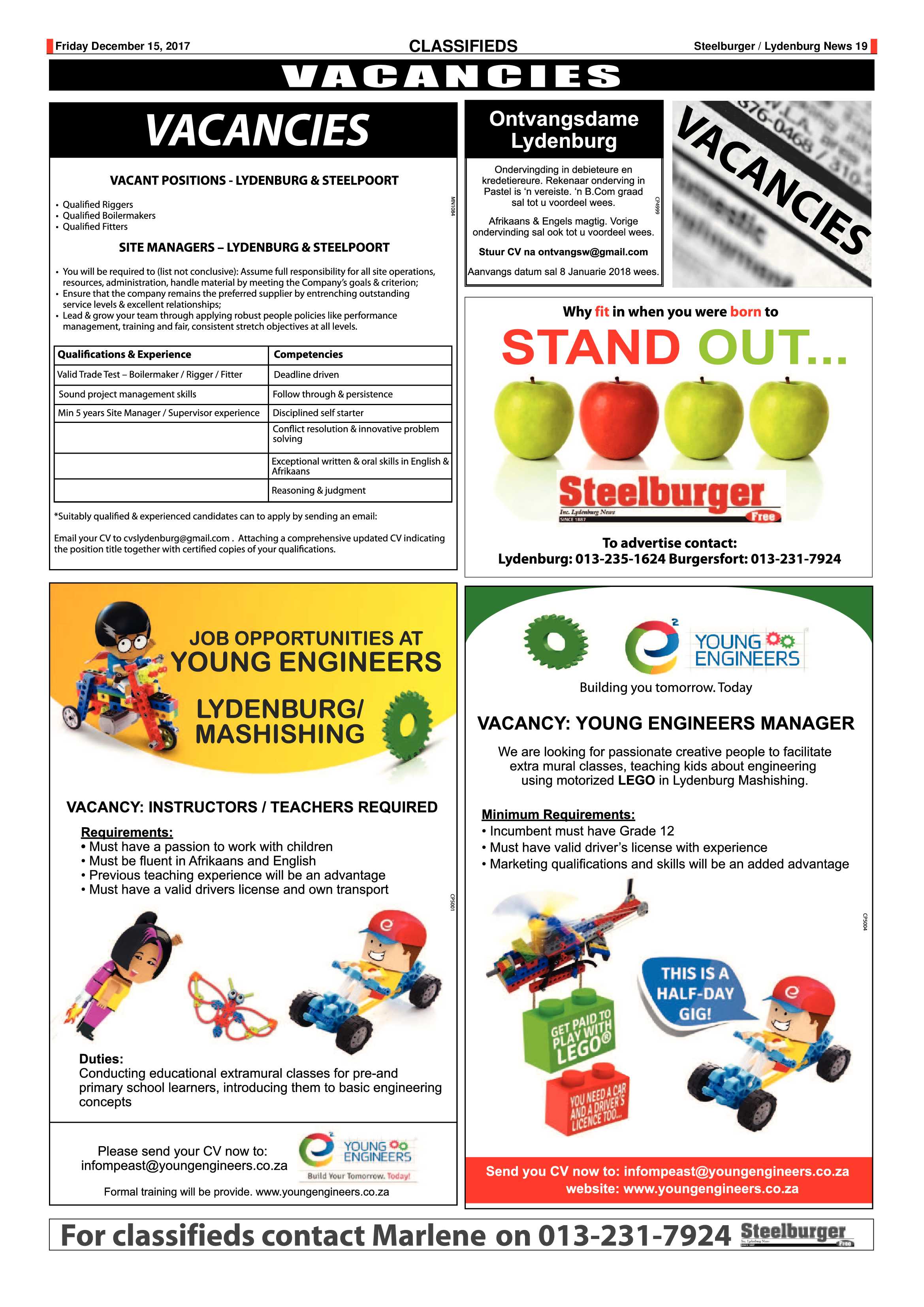 Steelburger News 15 December 2017 Lowvelder