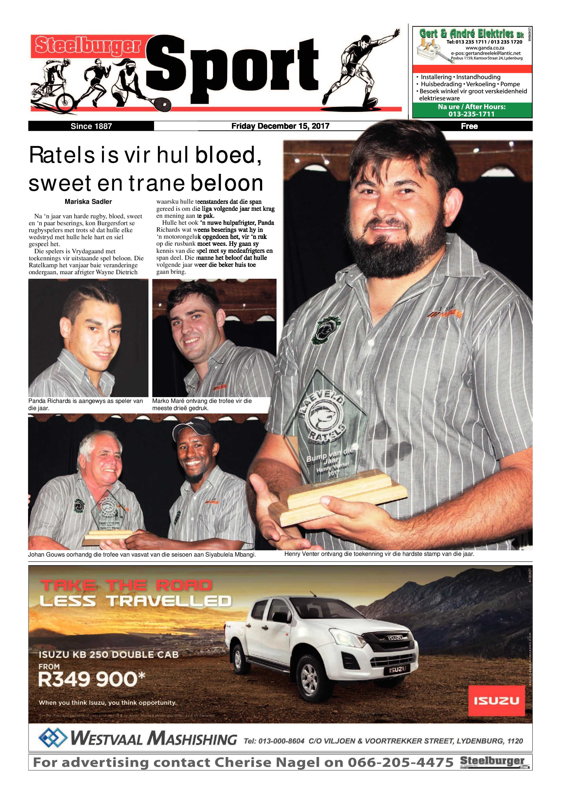 Steelburger News 15 December 2017 page 24