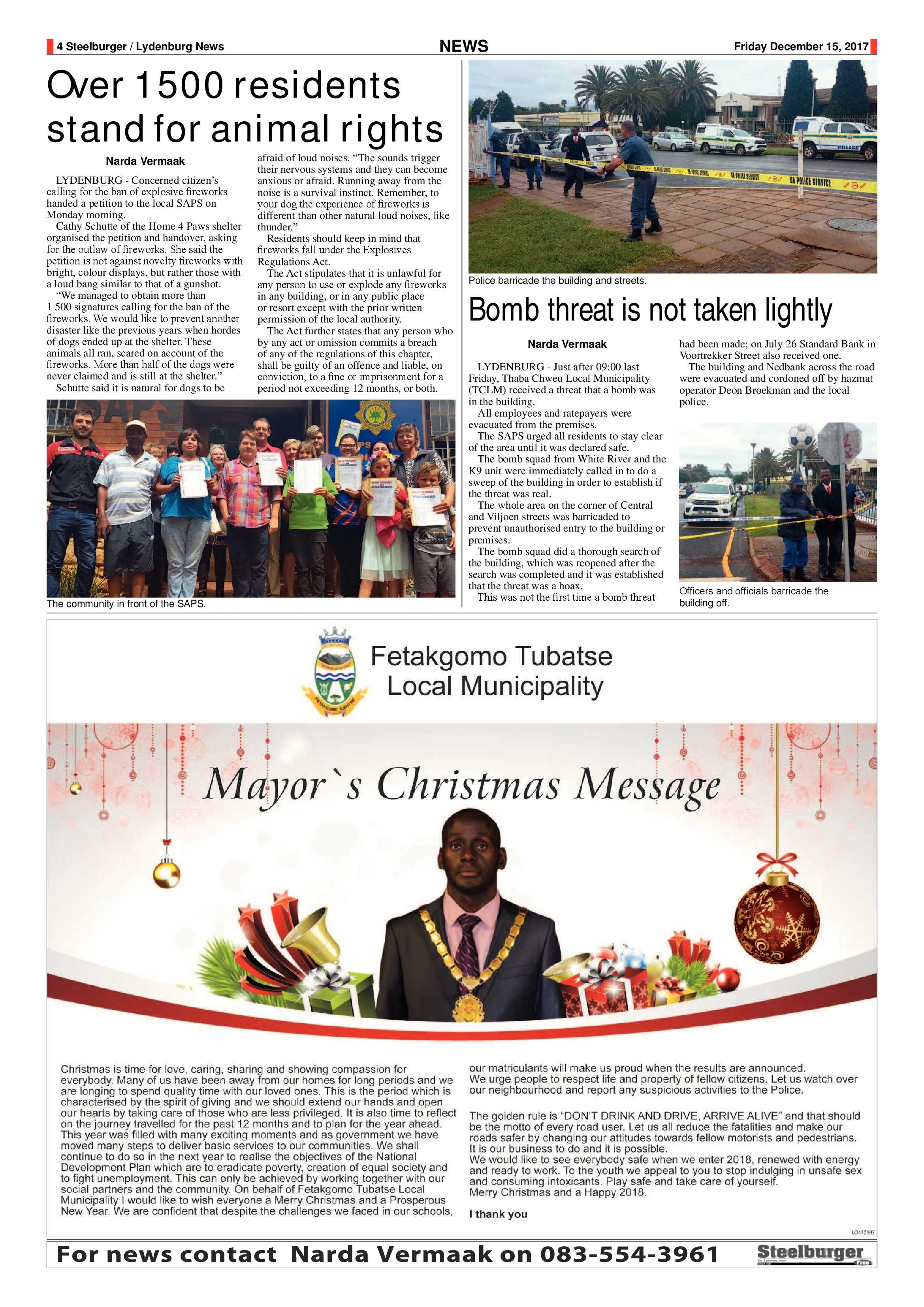 Steelburger News 15 December 2017 page 4