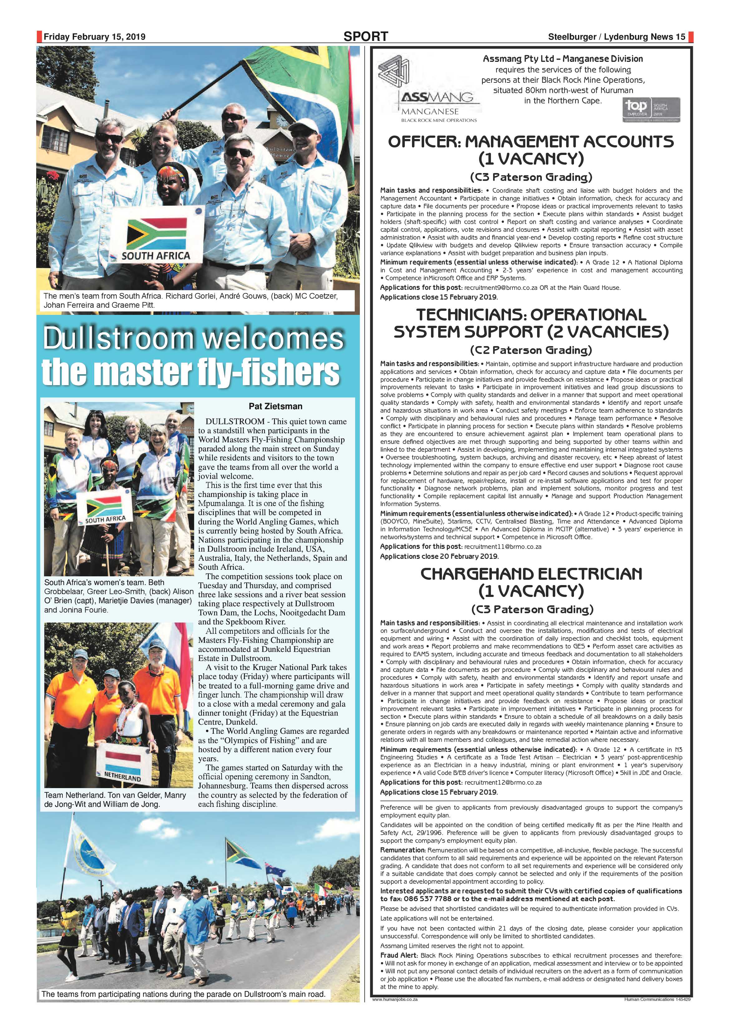 Steelburger News 15 February 2019 page 15
