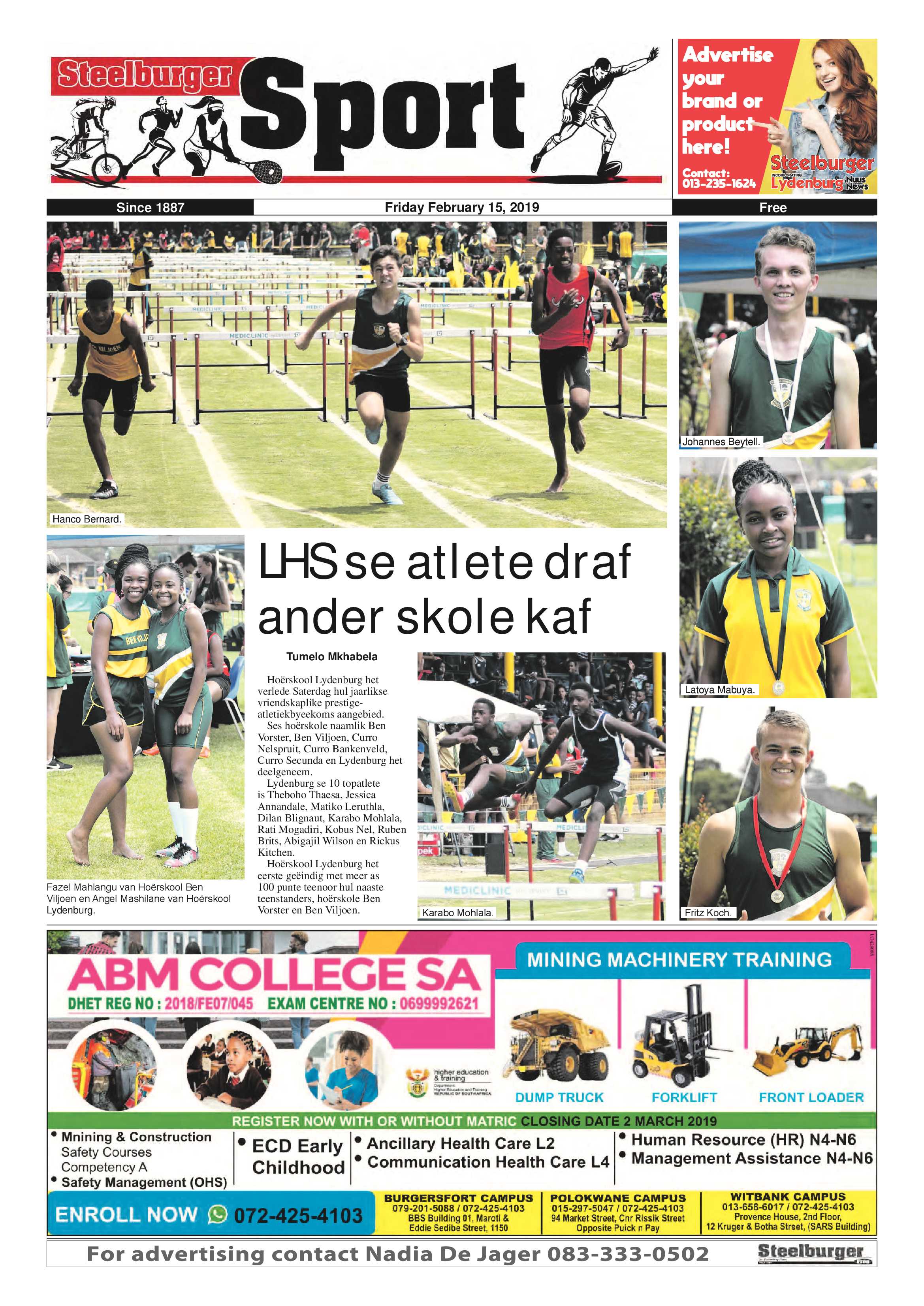 Steelburger News 15 February 2019 page 16