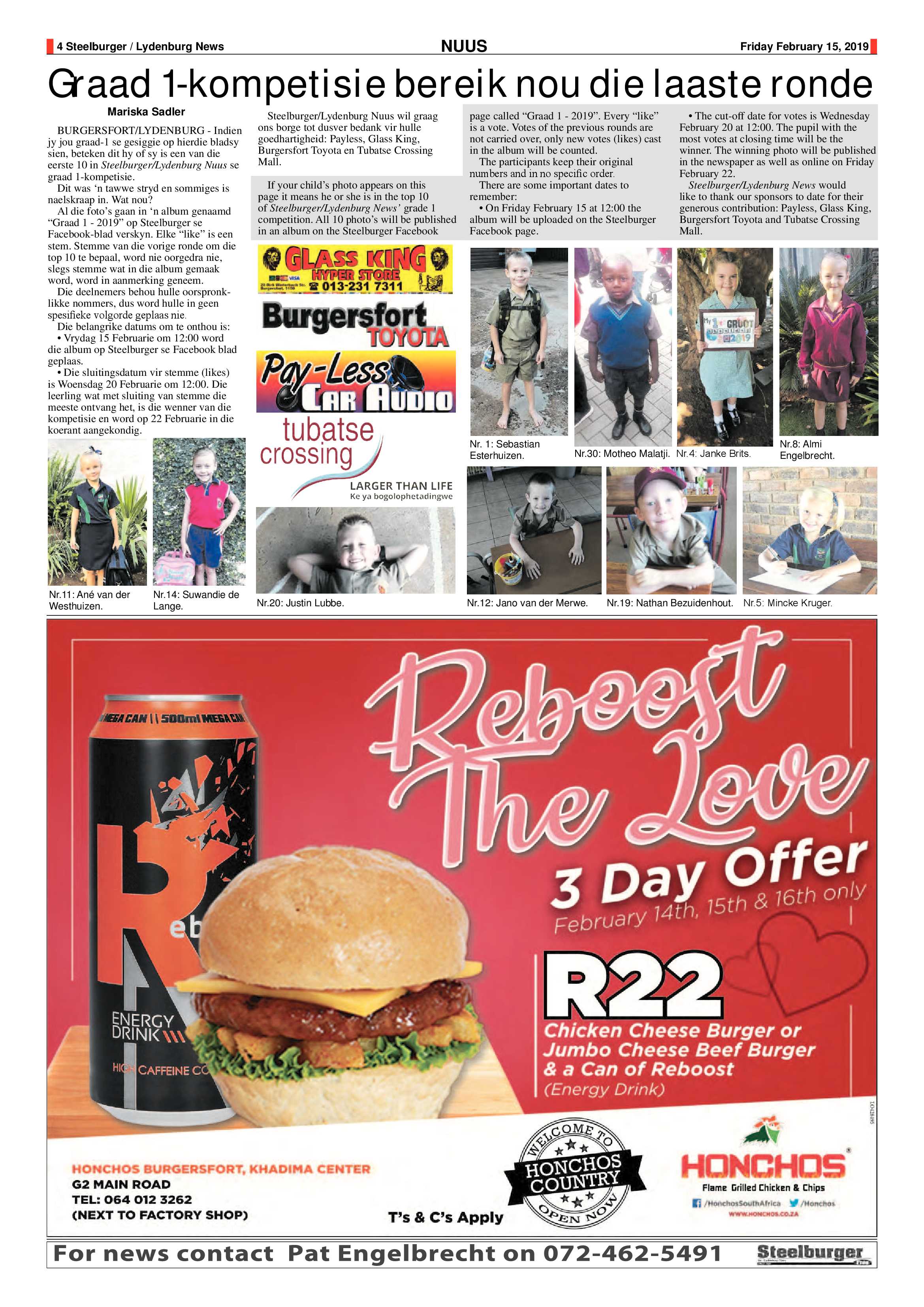 Steelburger News 15 February 2019 page 4