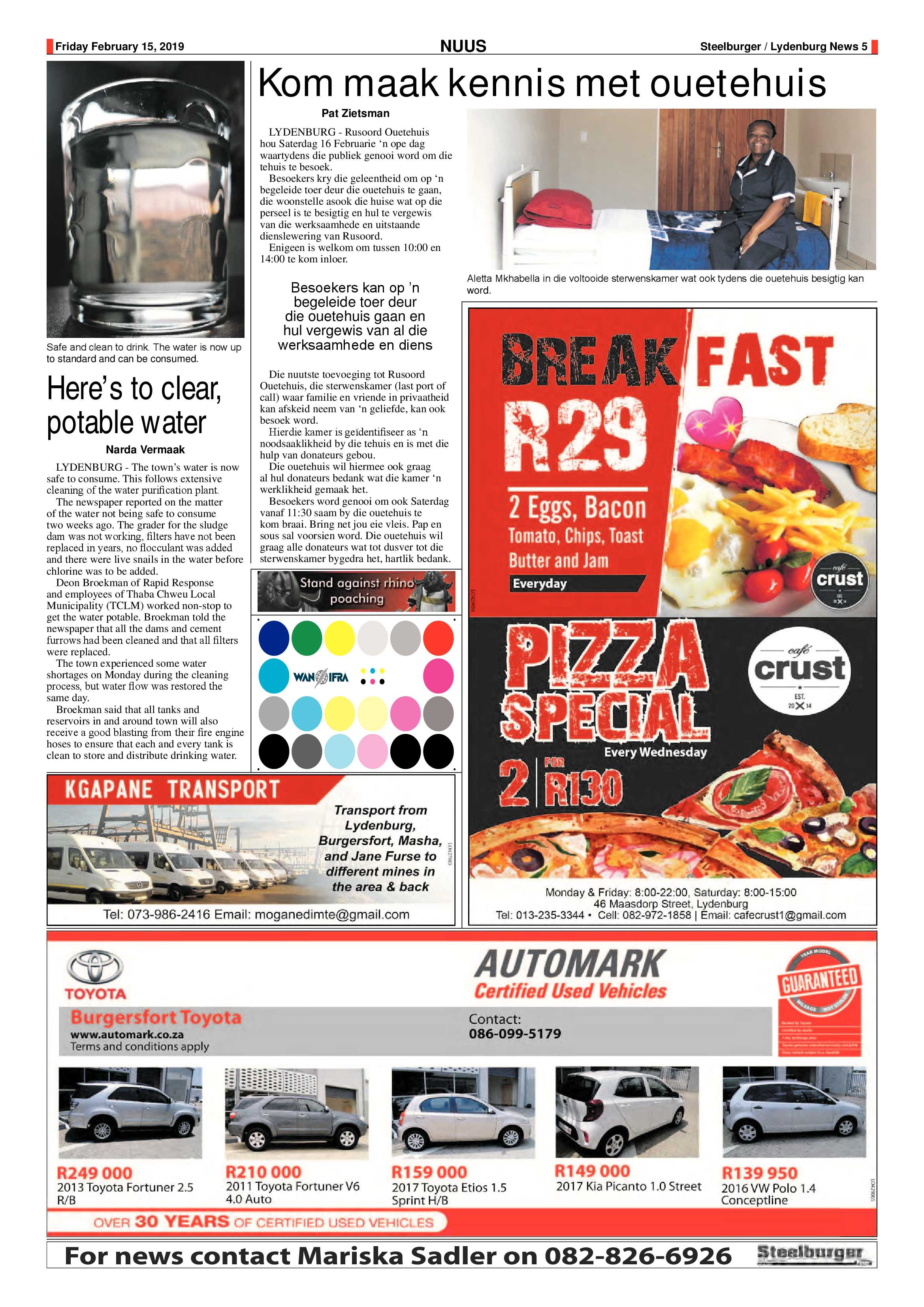 Steelburger News 15 February 2019 page 5