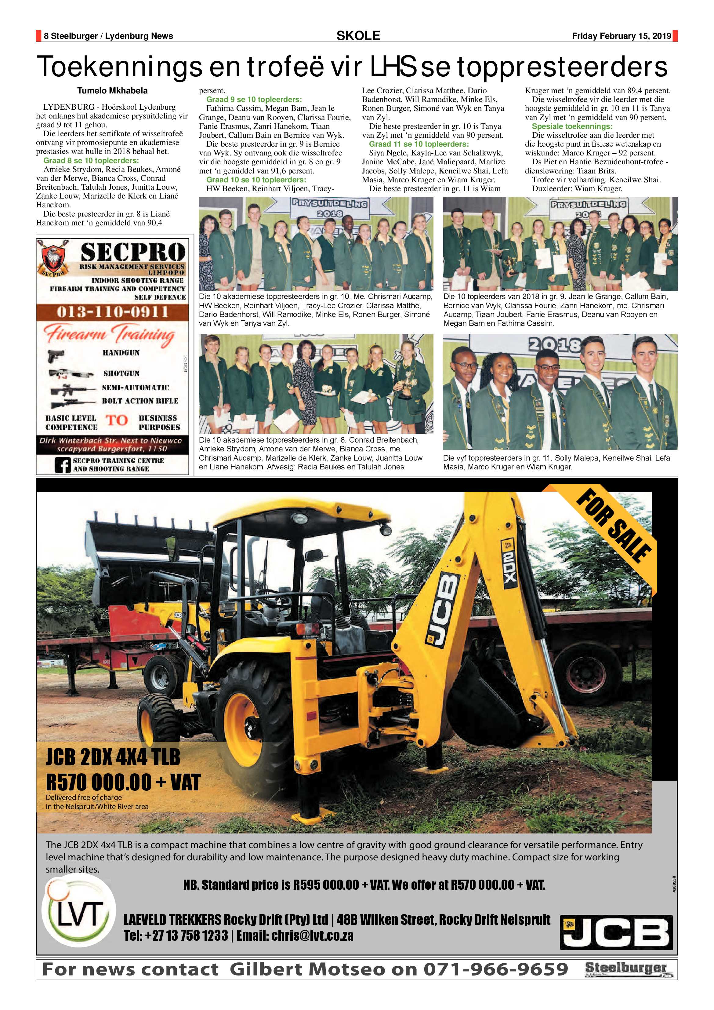 Steelburger News 15 February 2019 page 8