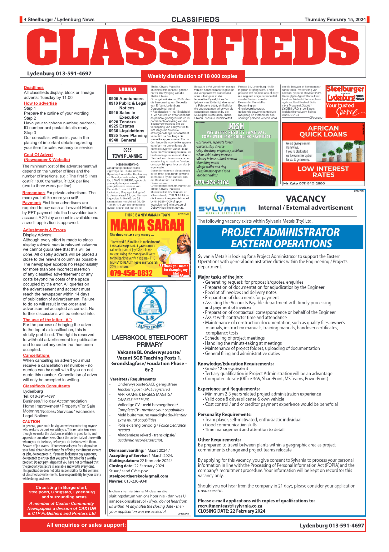 Steelburger News 15 February 2024 page 4