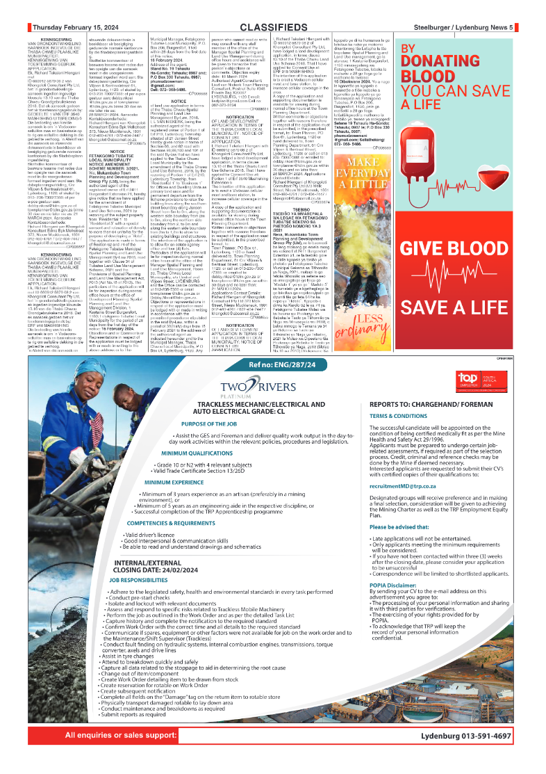 Steelburger News 15 February 2024 page 5