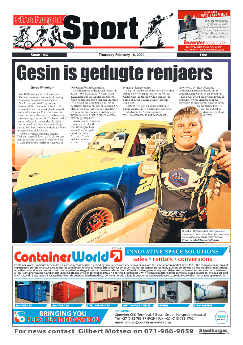 Steelburger News 15 February 2024 page 8