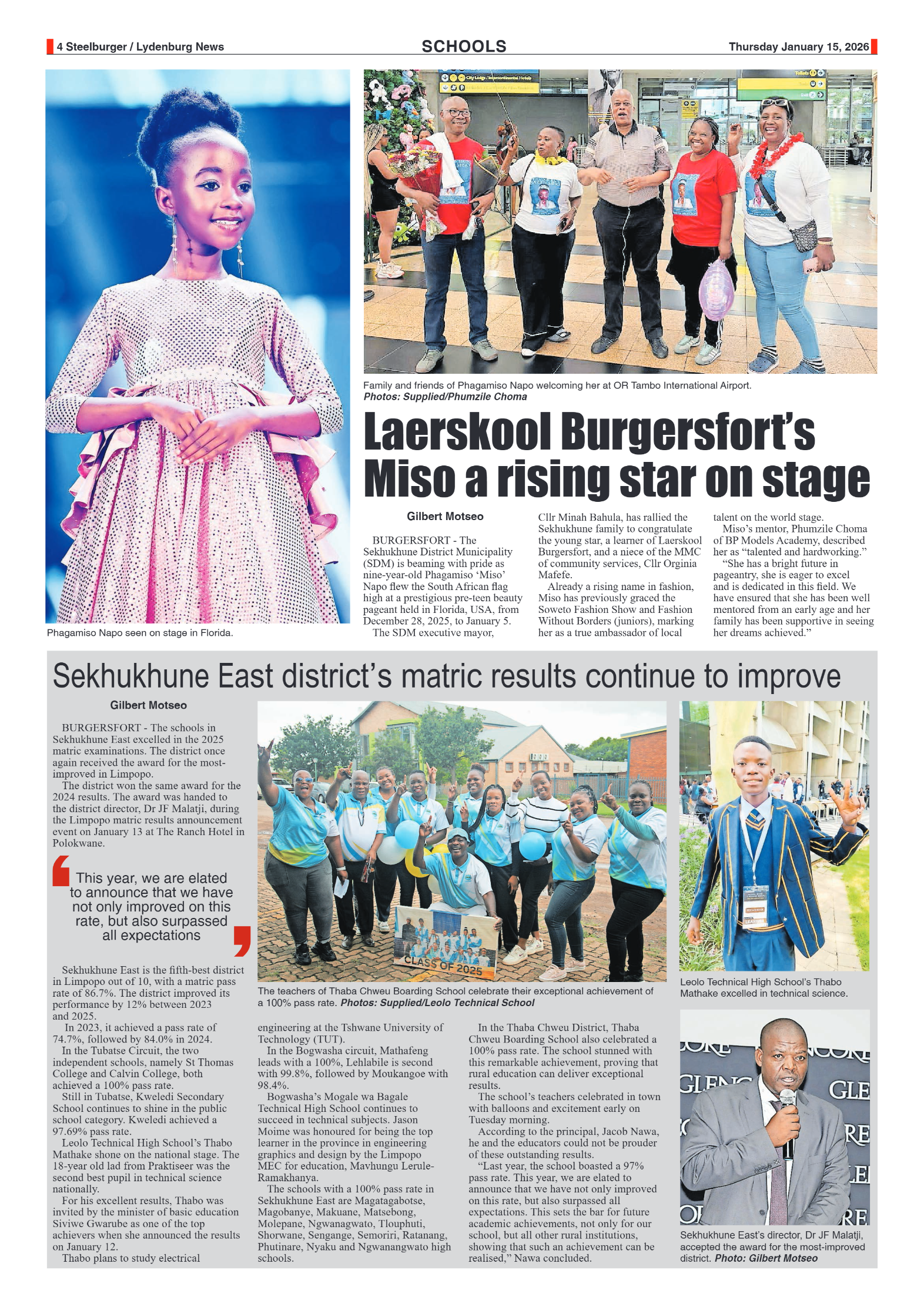 Steelburger News 15 January 2026 page 4