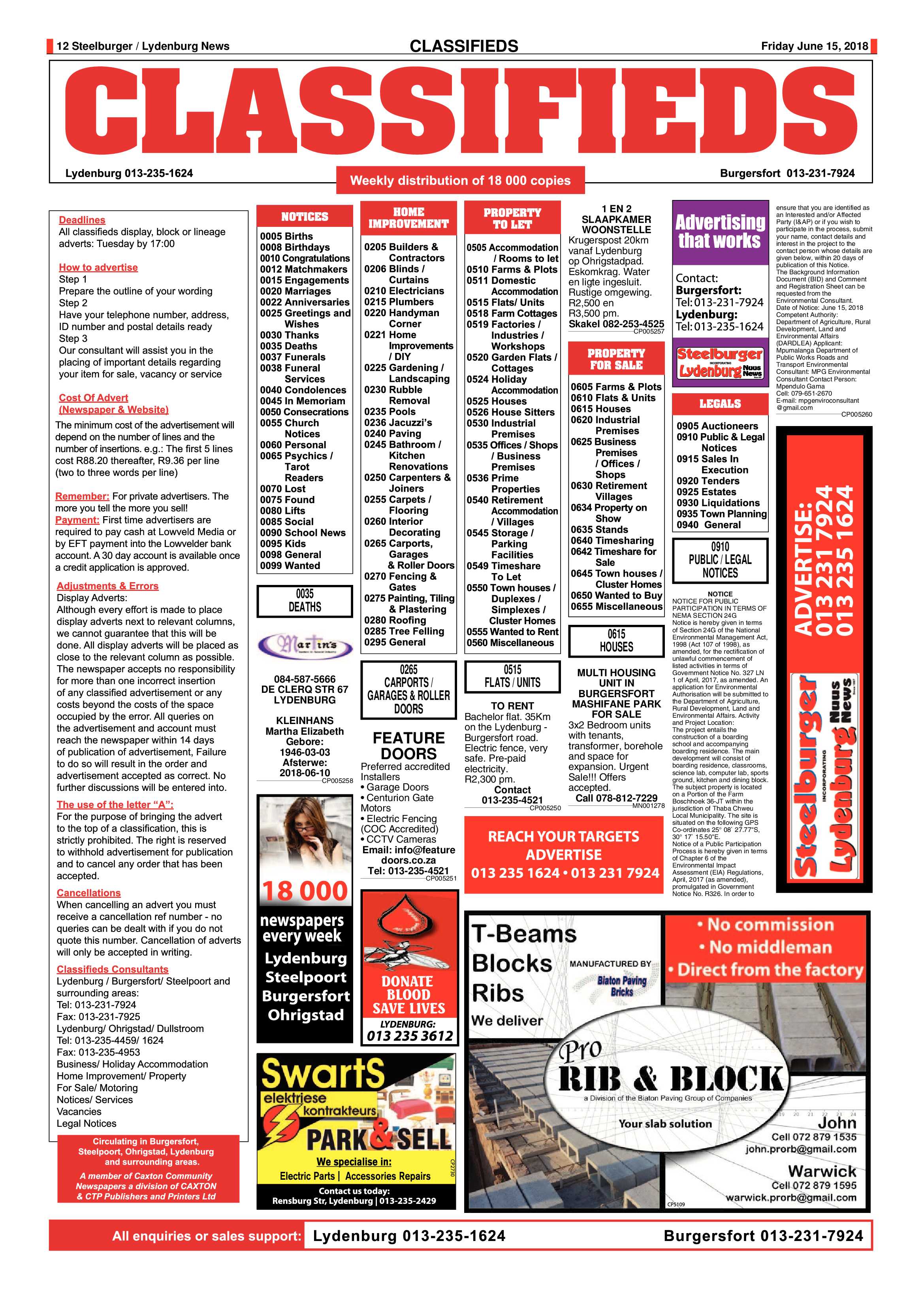 Steelburger News 15 June 2018 page 12