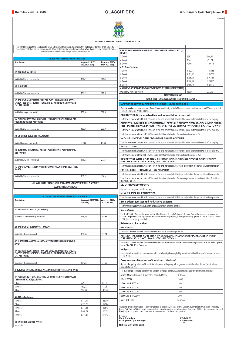 Steelburger News 15 June 2023 page 11