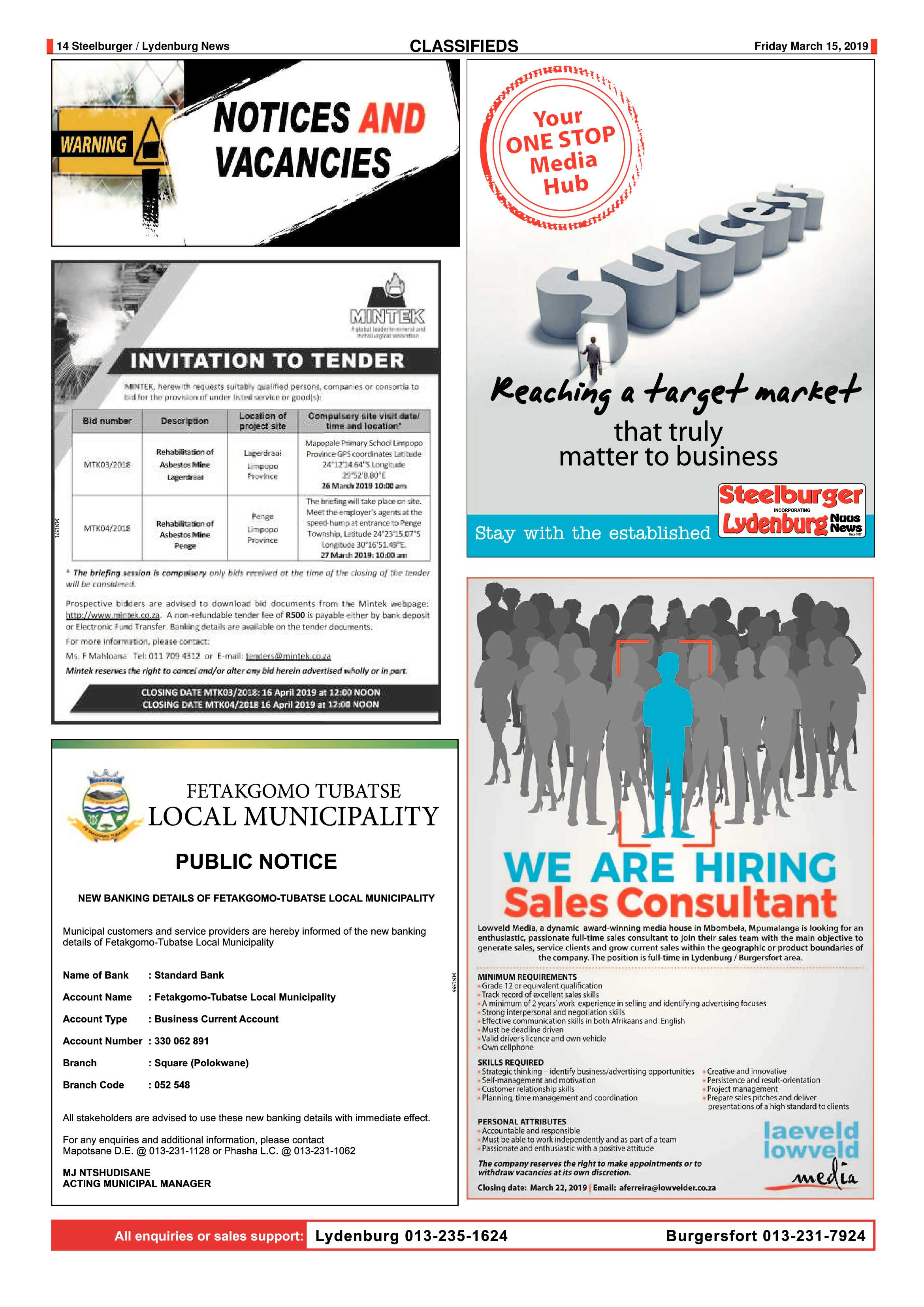 Steelburger News 15 March 2019 page 14