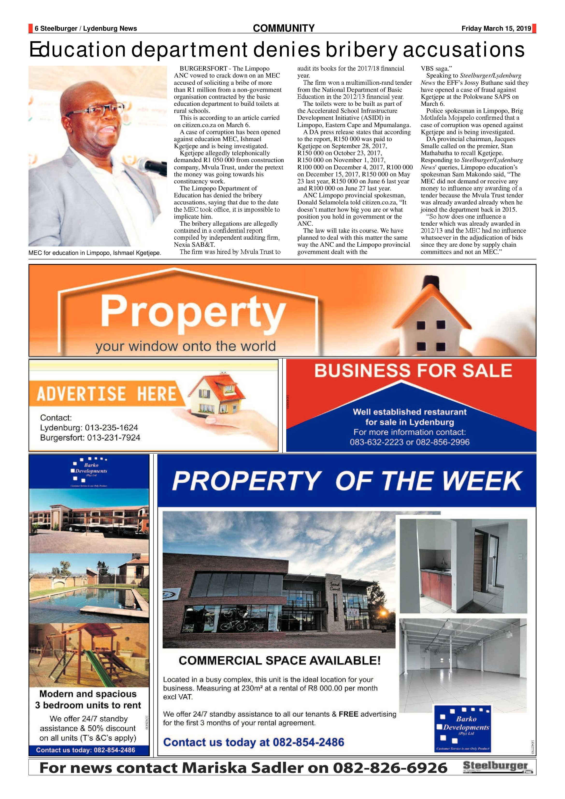 Steelburger News 15 March 2019 page 6
