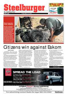 Steelburger News 15 March 2019