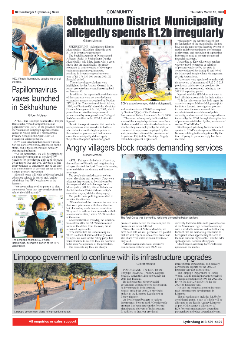 Steelburger News 16 March 2023 page 10