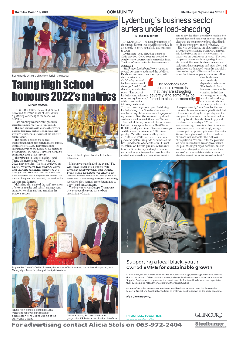 Steelburger News 16 March 2023 page 5