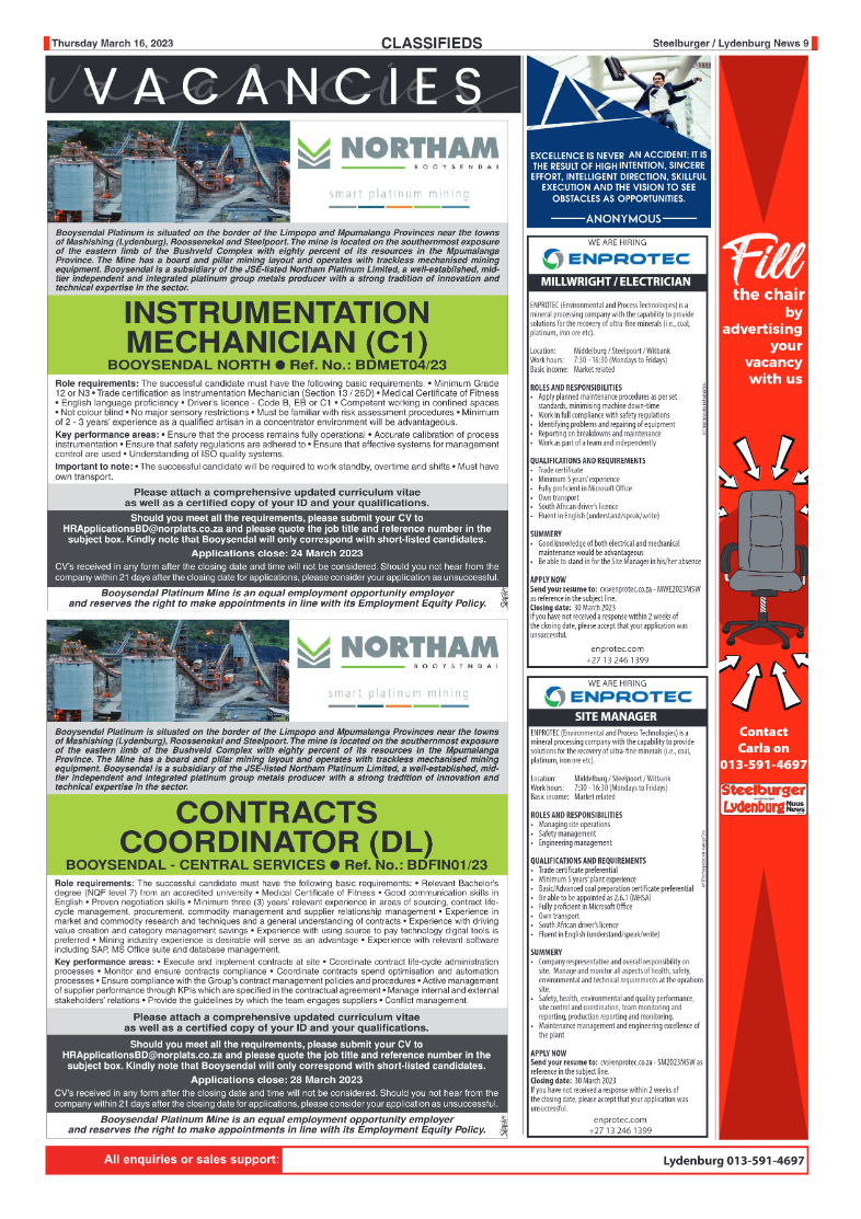 Steelburger News 16 March 2023 page 9