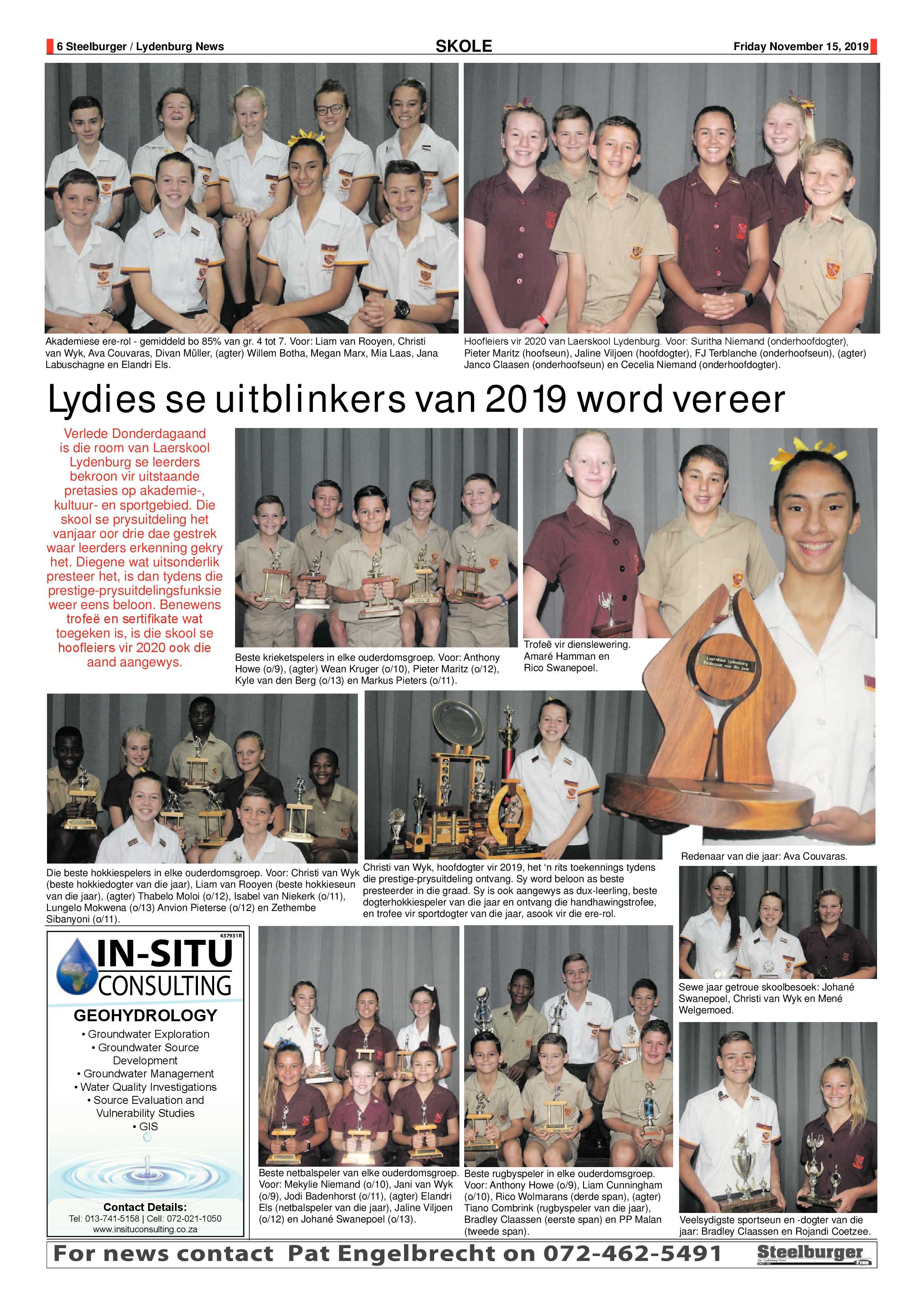 Steelburger News 15 November 2019 page 6