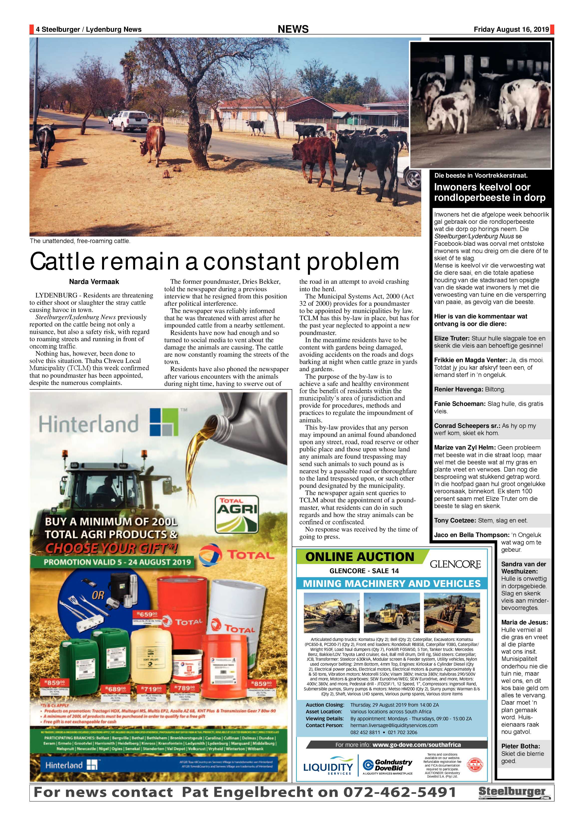 Steelburger News 16 August 2019 page 4