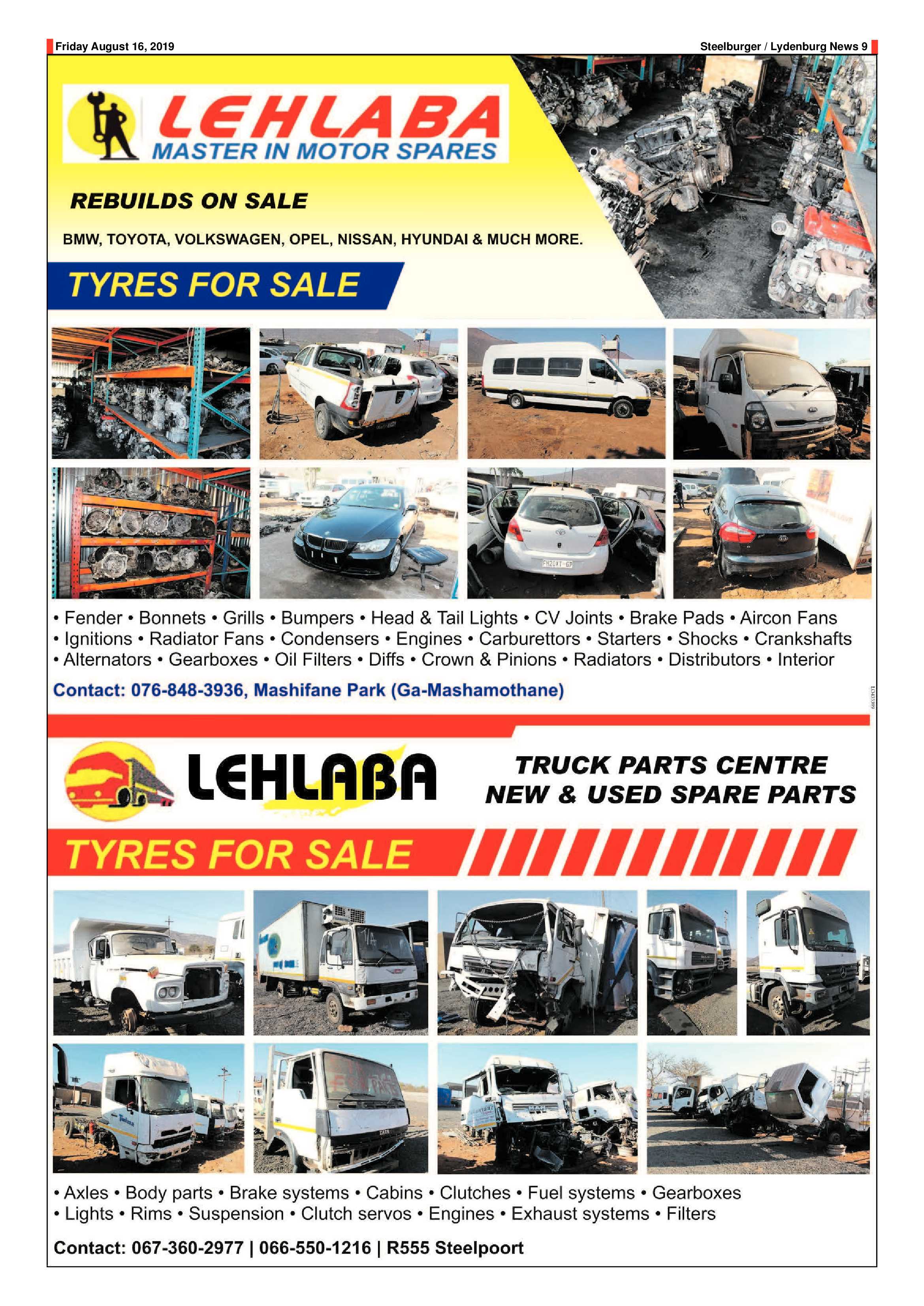 Steelburger News 16 August 2019 page 9