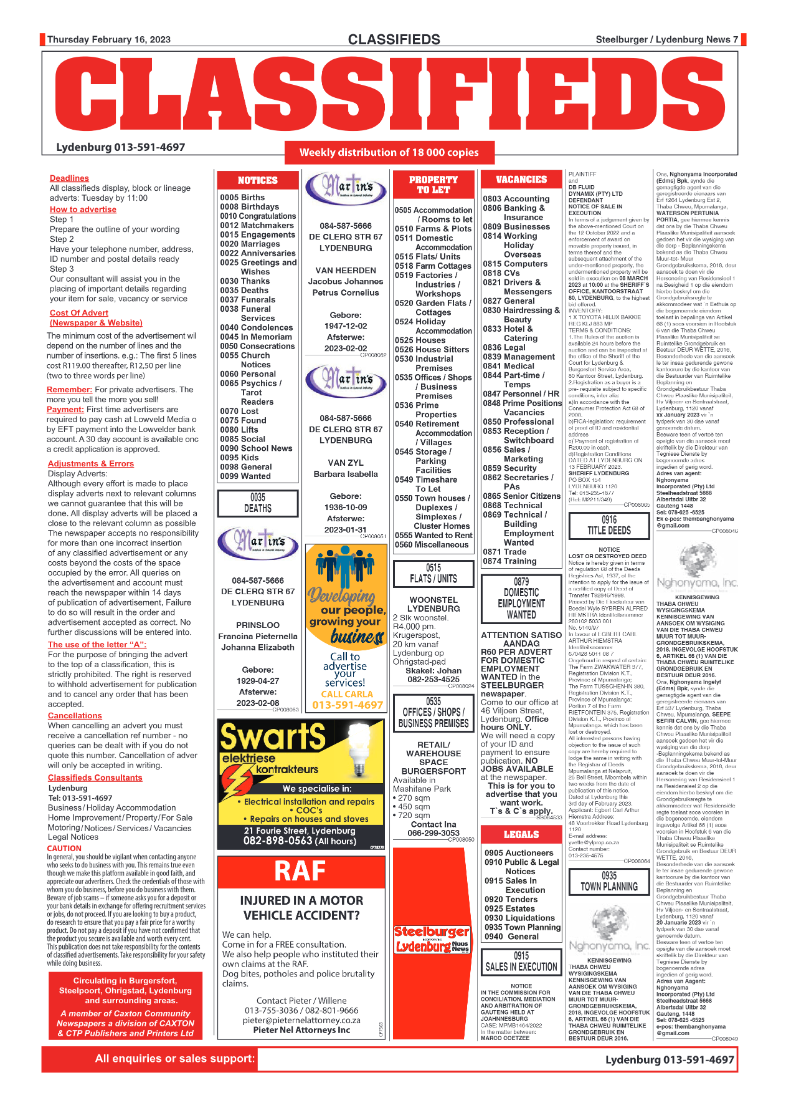 Steelburger News 16 February 2023 page 7