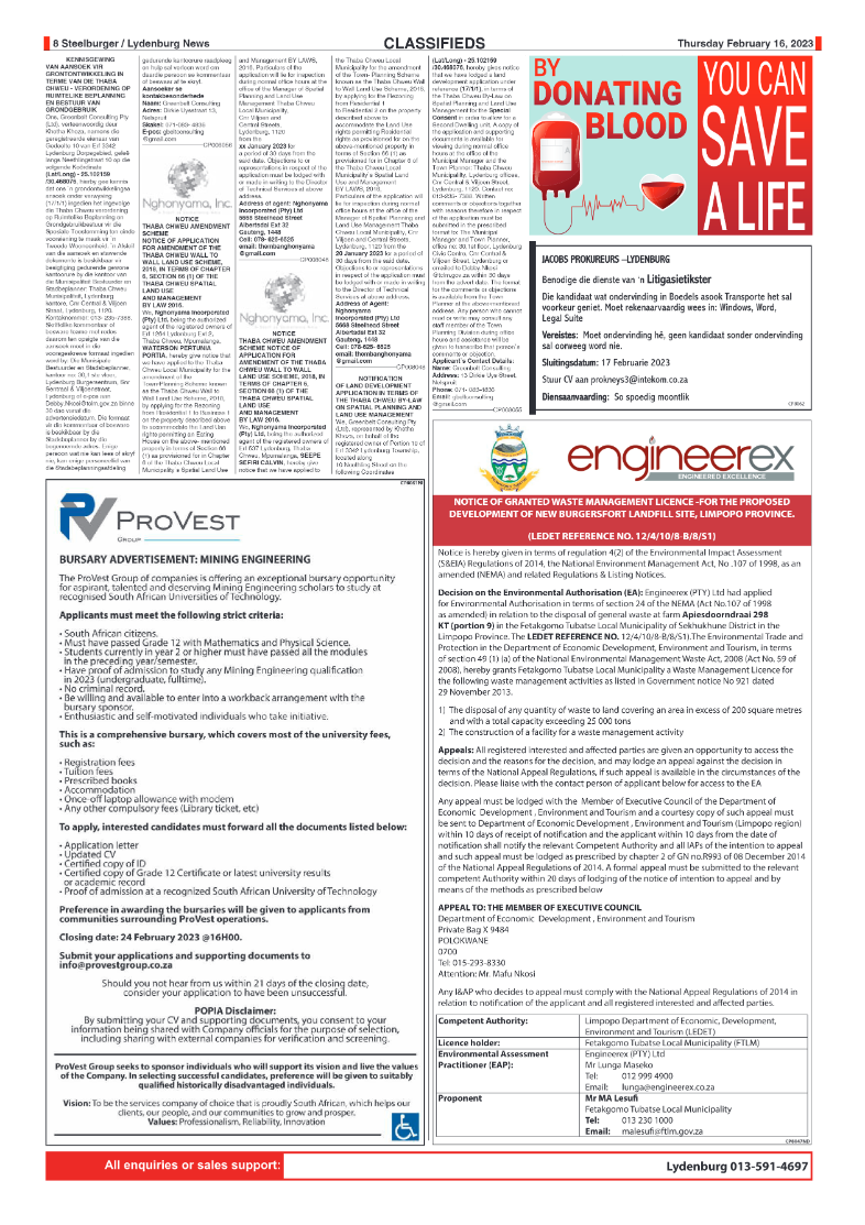 Steelburger News 16 February 2023 page 8