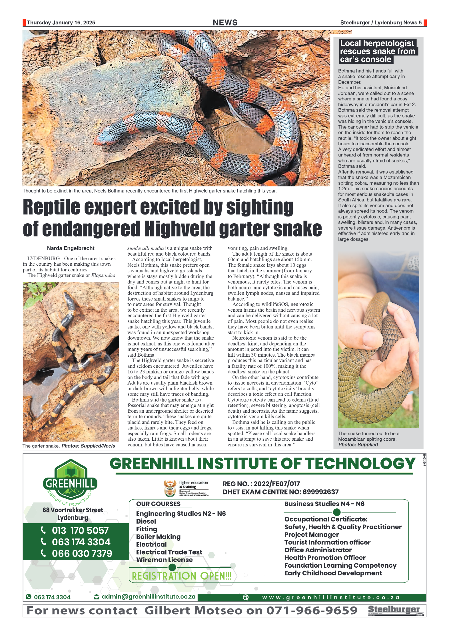 Steelburger News 16 January 2025 page 5