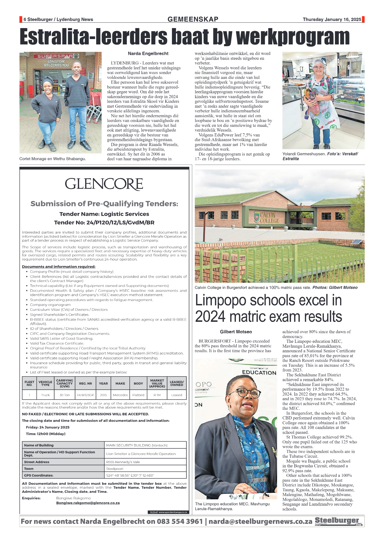 Steelburger News 16 January 2025 page 6