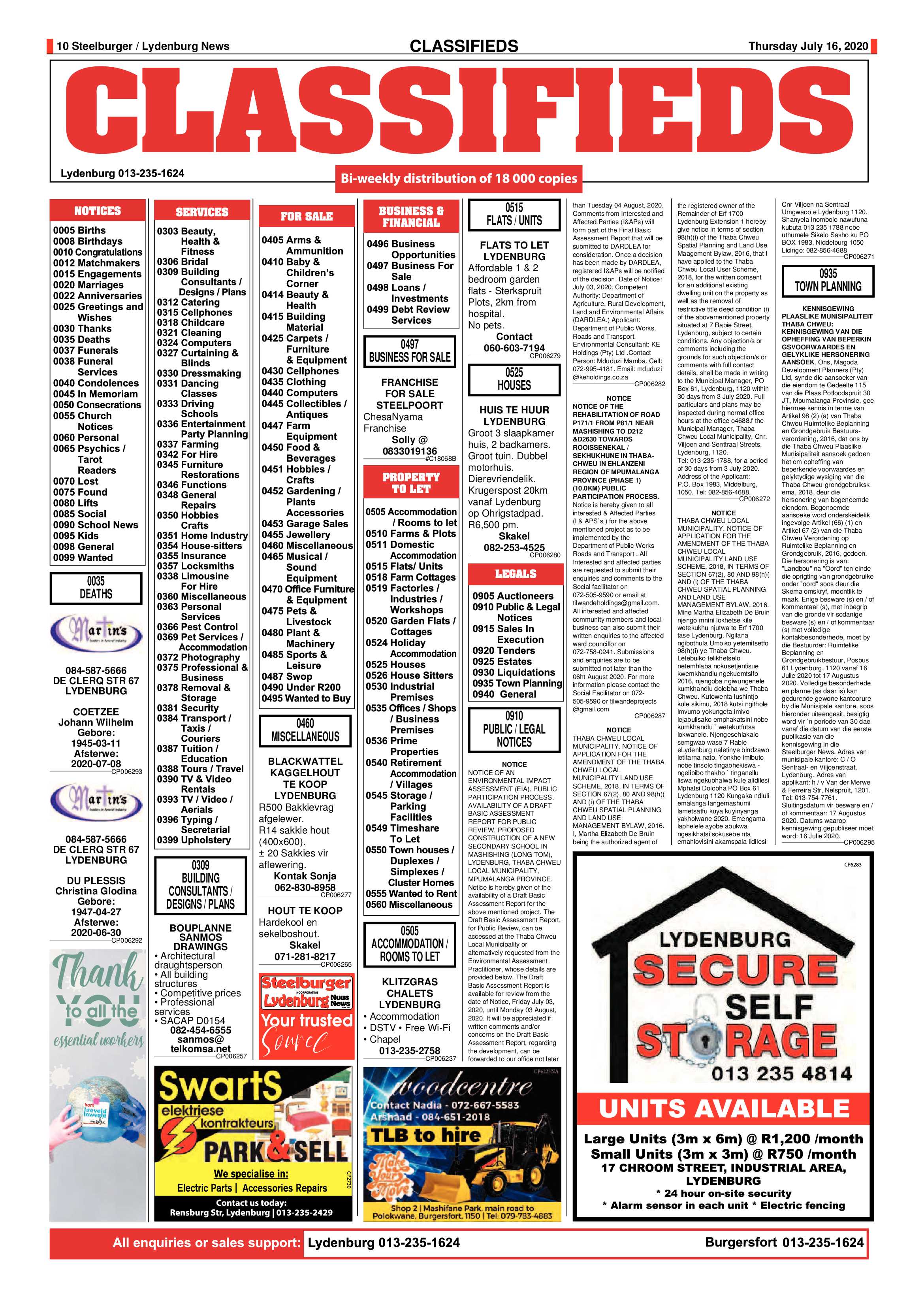 Steelburger News 16 July 2020 page 10