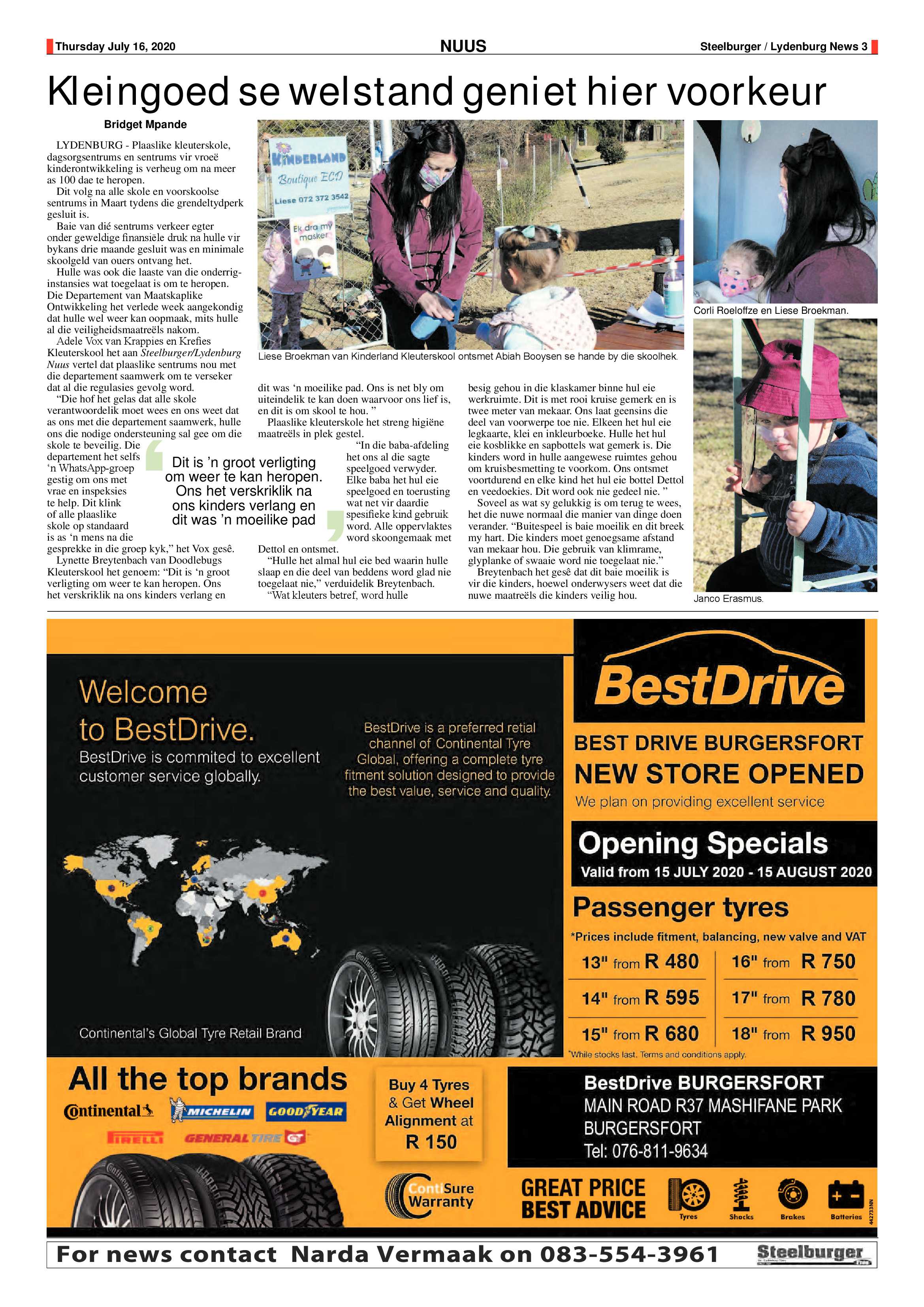 Steelburger News 16 July 2020 page 3