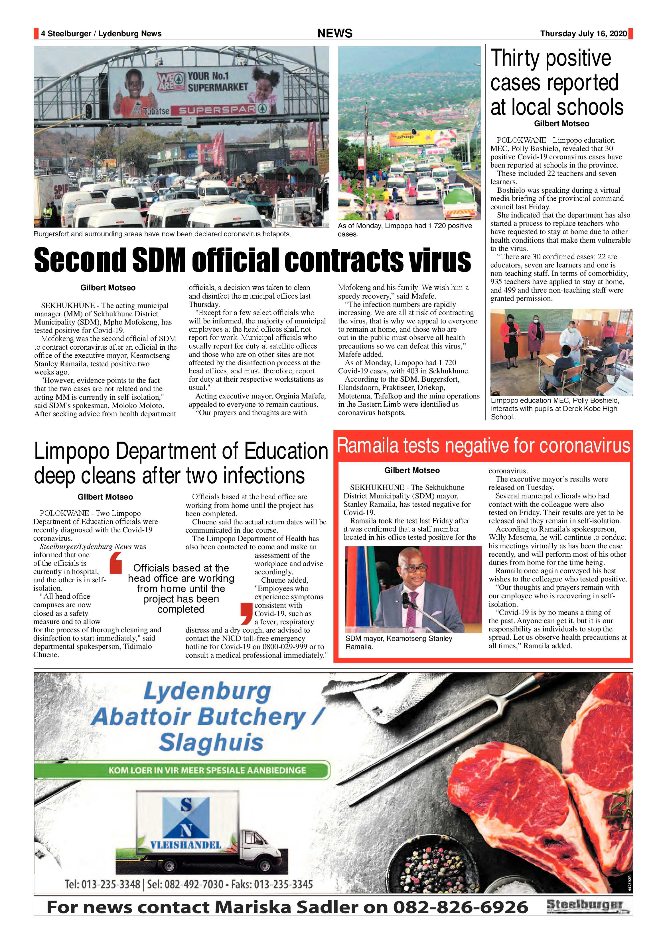 Steelburger News 16 July 2020 page 4