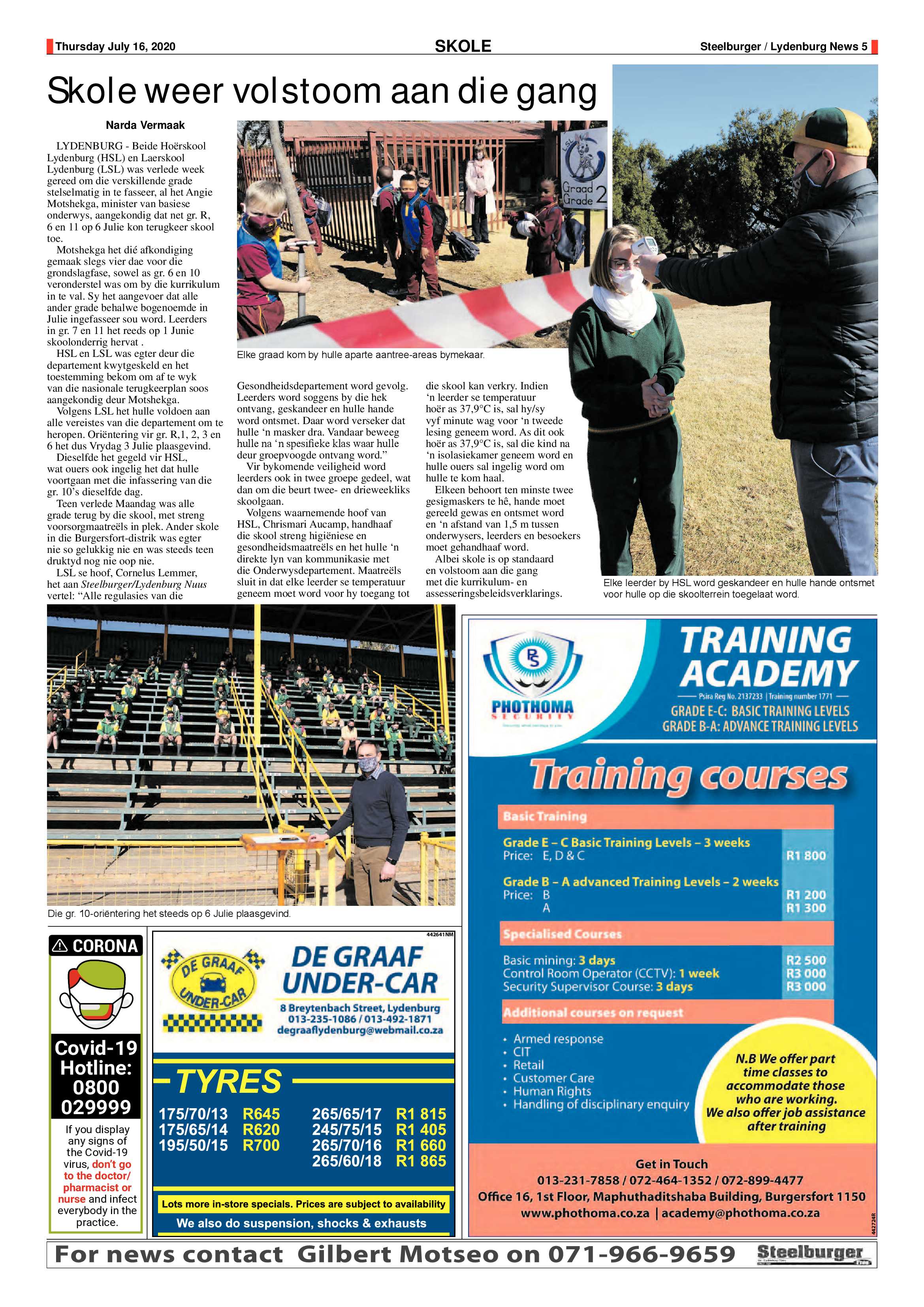 Steelburger News 16 July 2020 page 5