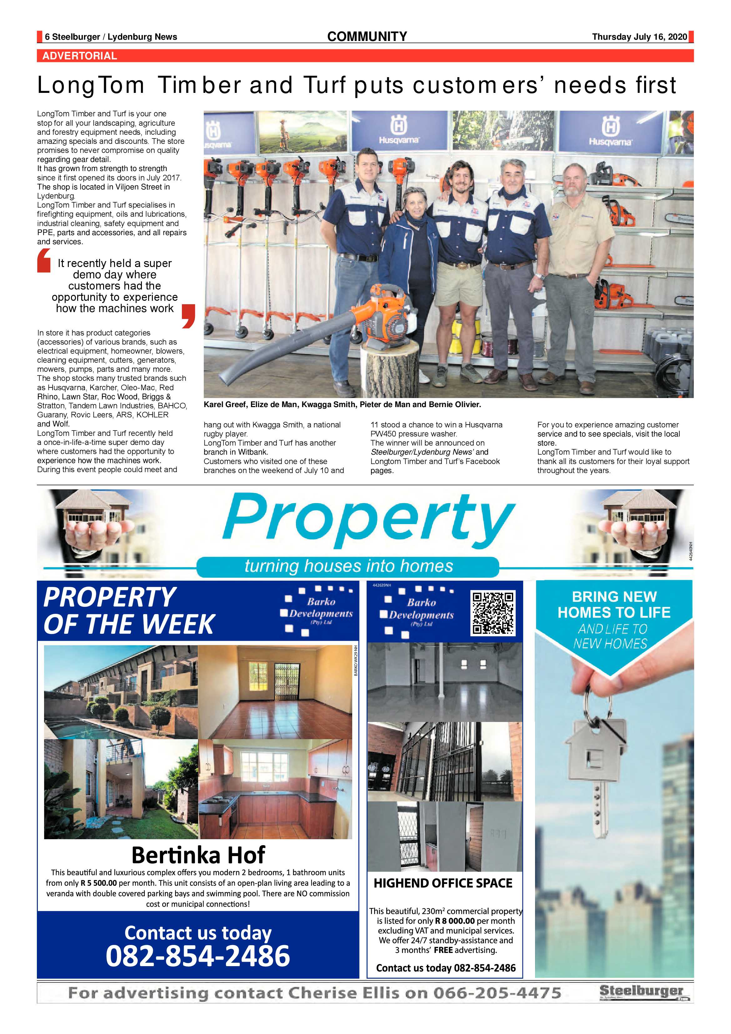 Steelburger News 16 July 2020 page 6