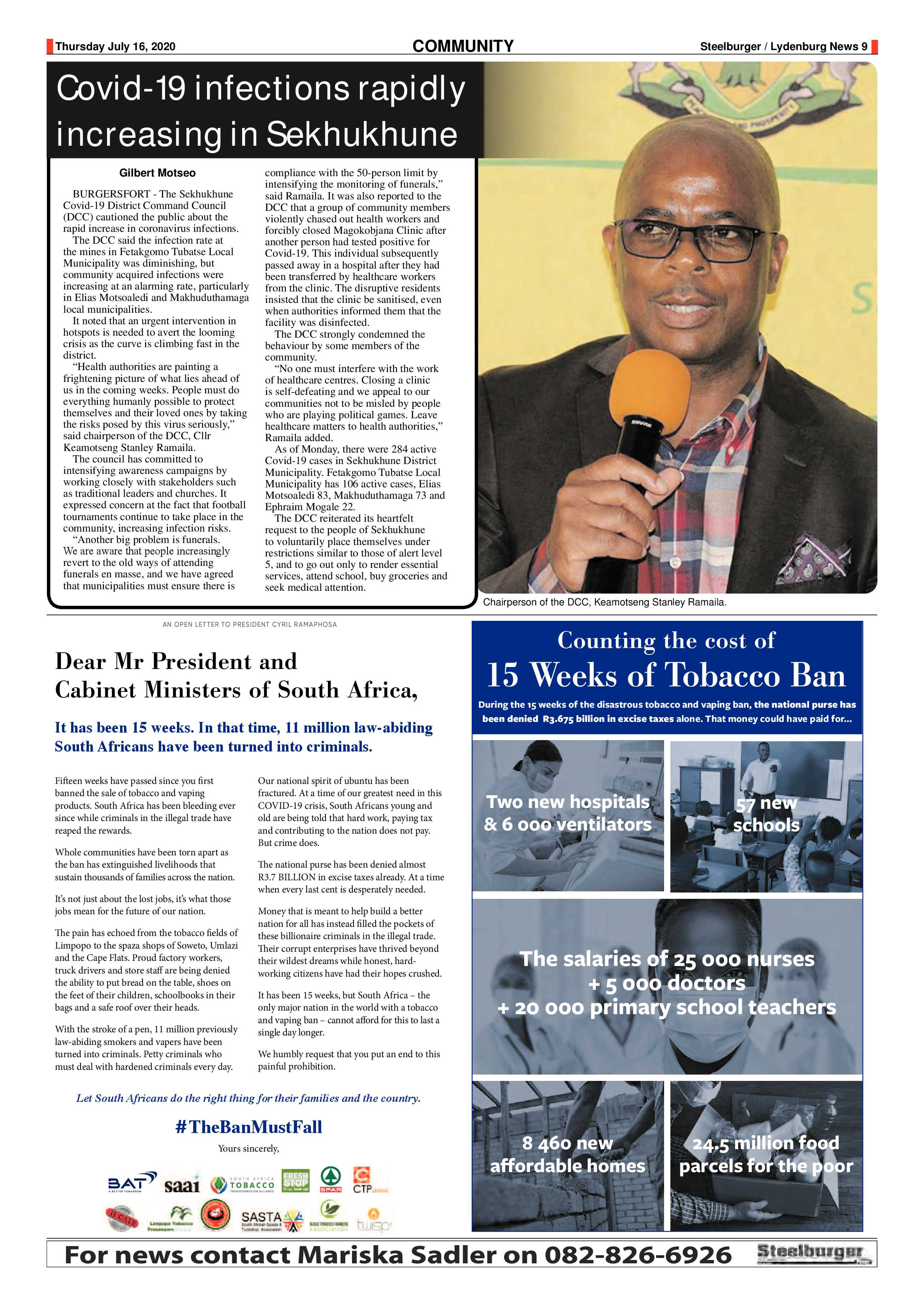 Steelburger News 16 July 2020 page 9