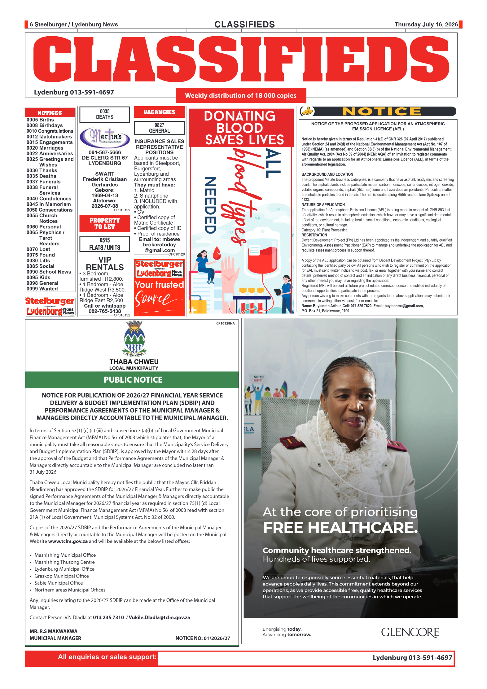 Steelburger News 16 July 2026 page 6