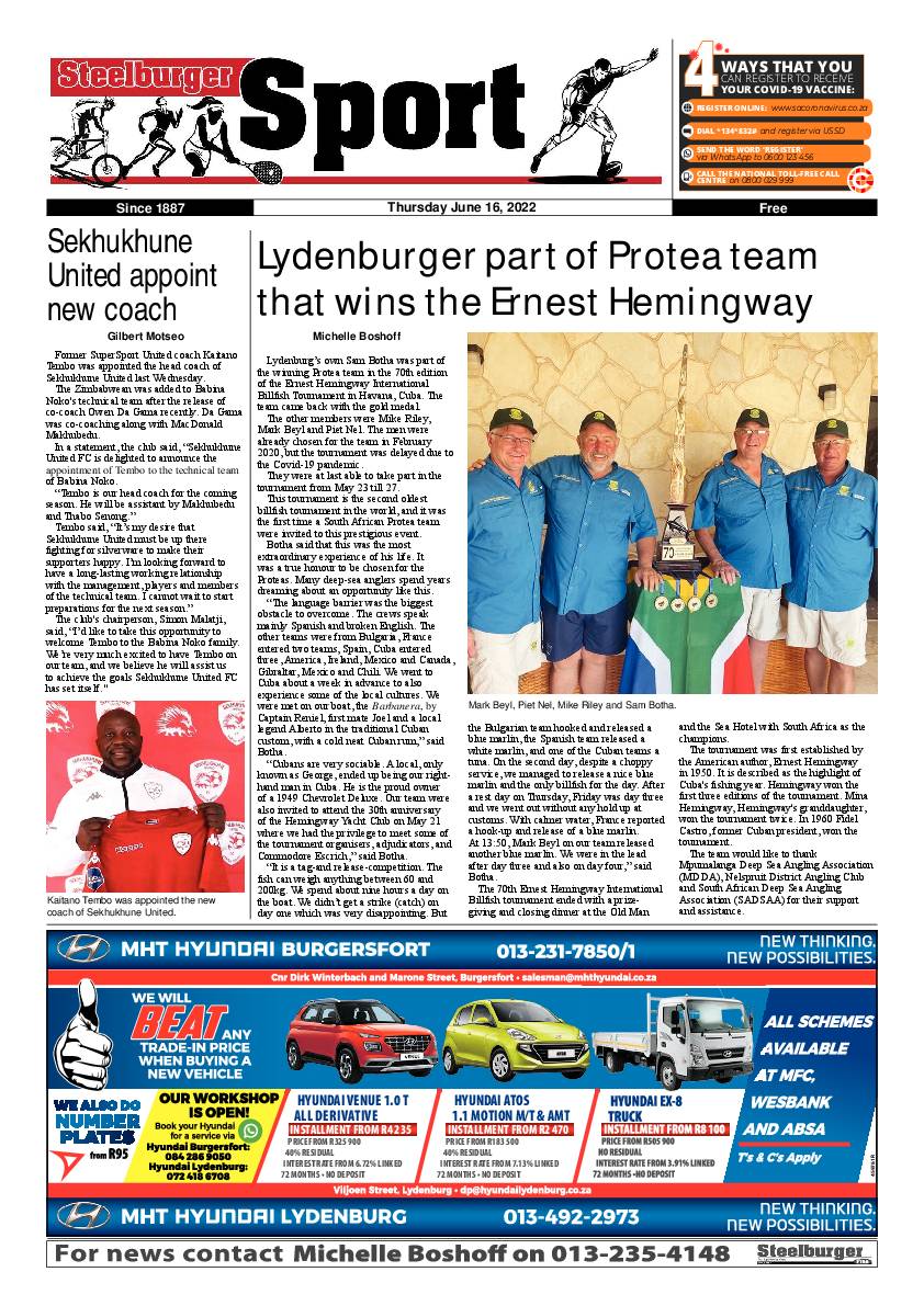 Steelburger News 16 June 2022 page 12