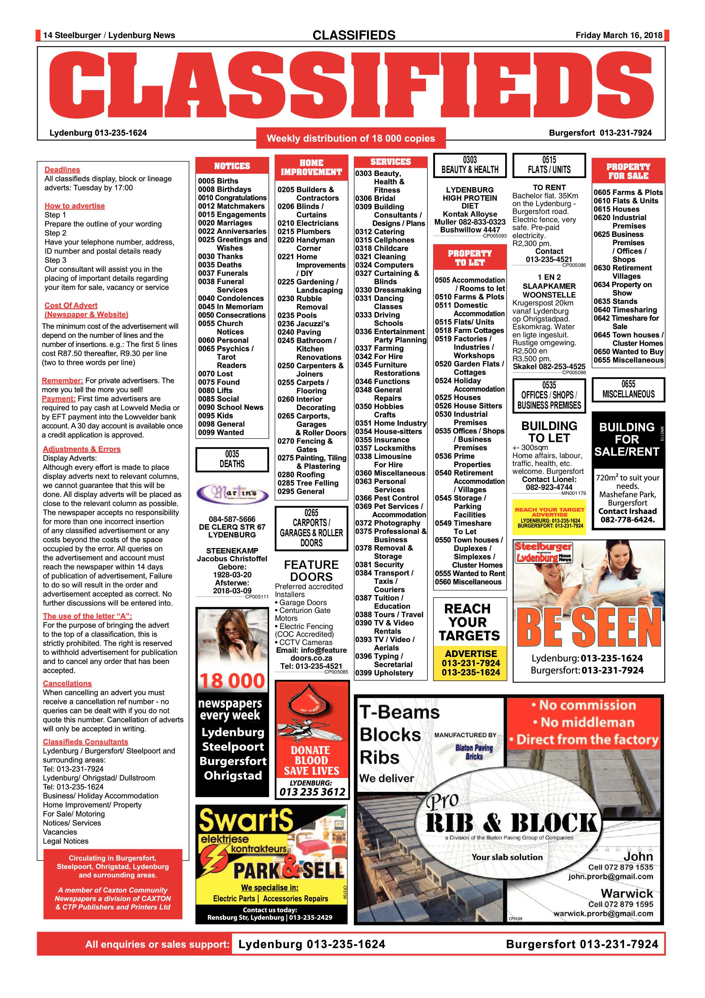 Steelburger News 16 March 2018 page 14