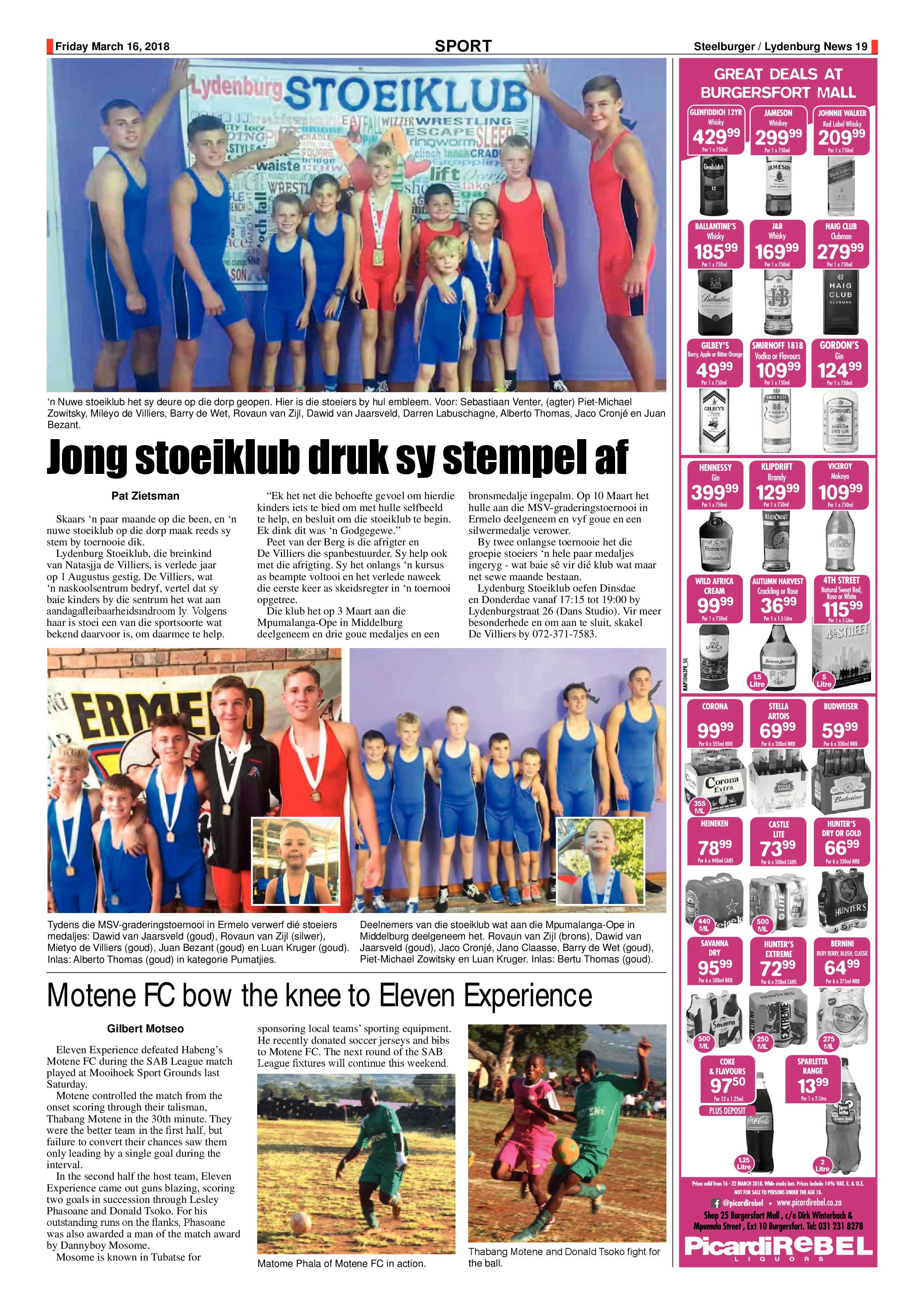Steelburger News 16 March 2018 page 19