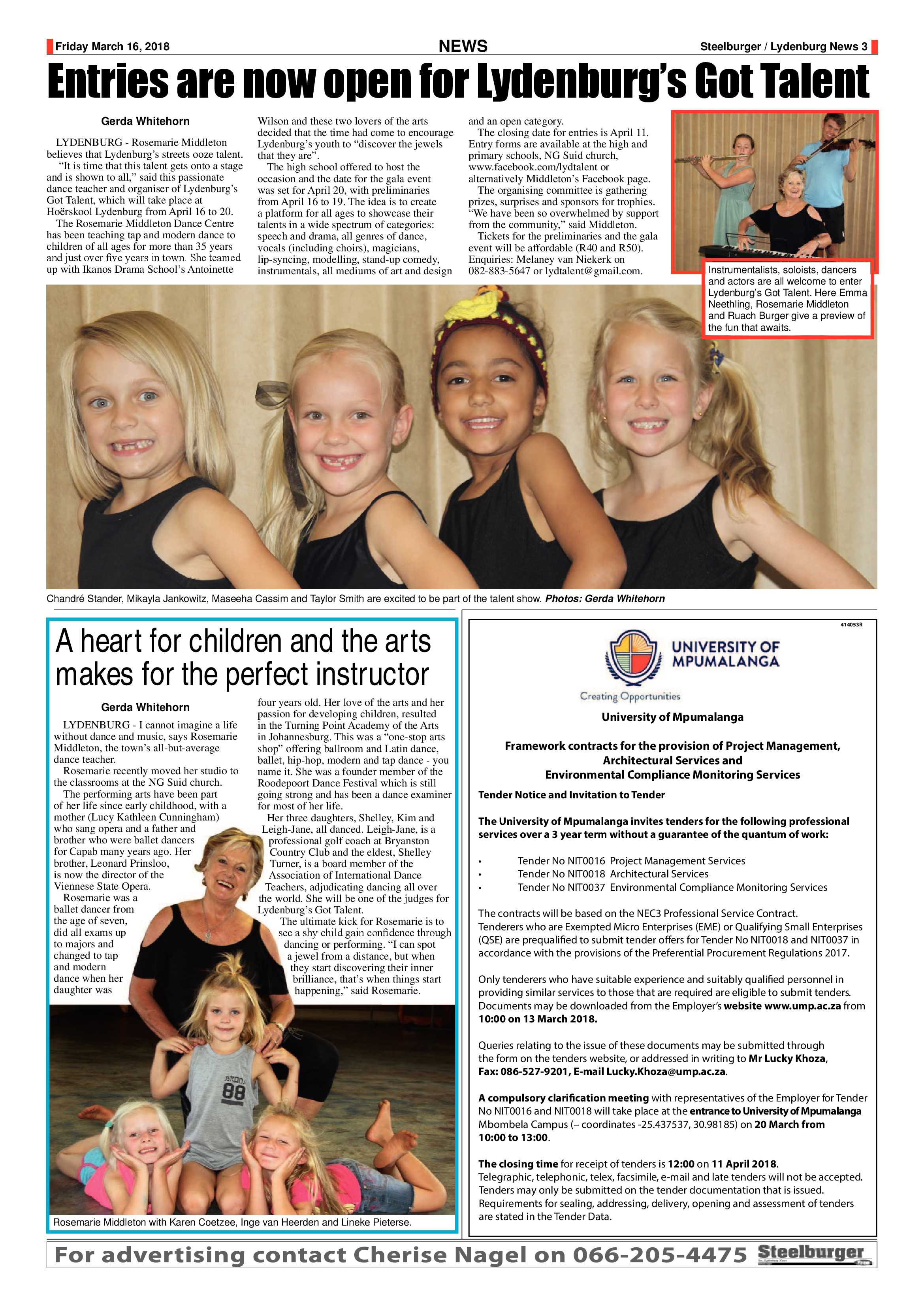 Steelburger News 16 March 2018 page 3