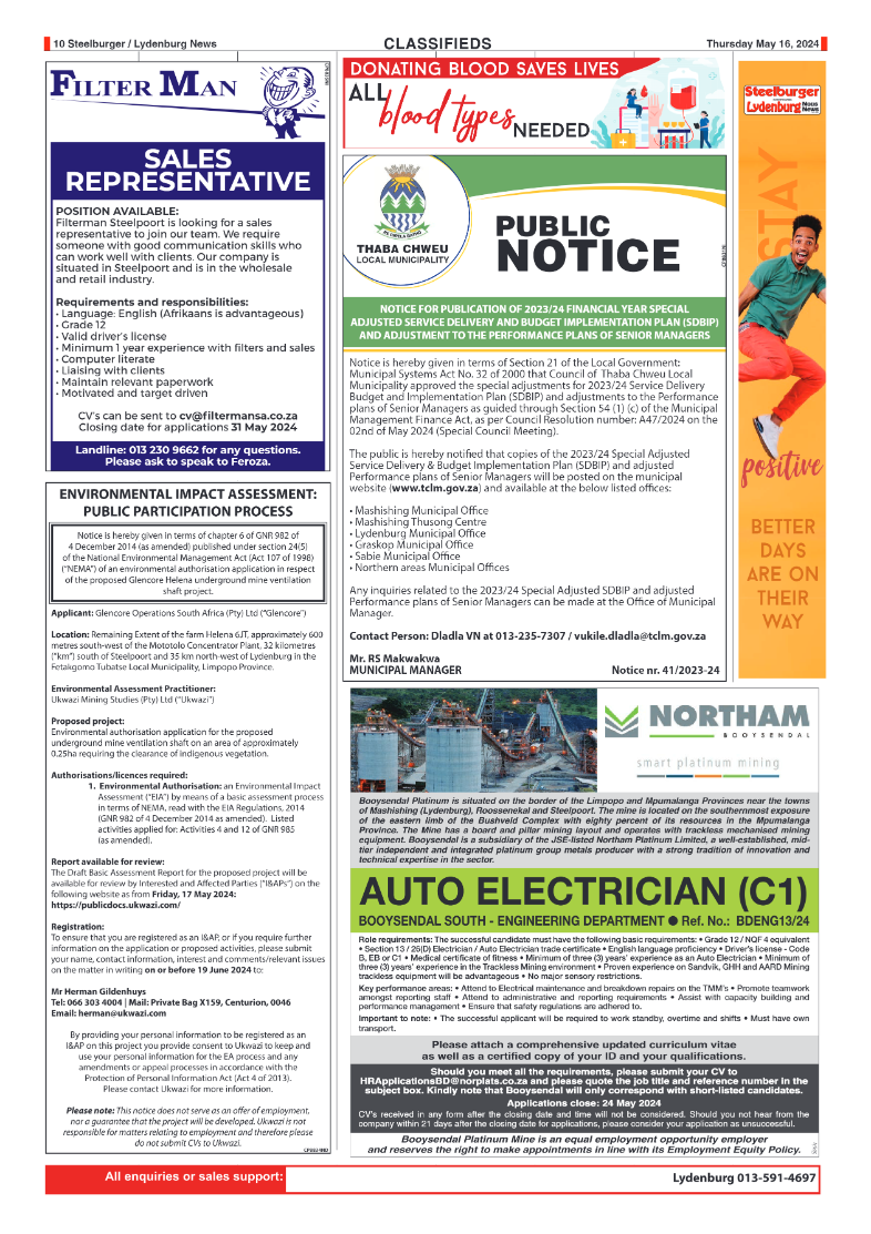 Steelburger News 16 May 2024 page 10