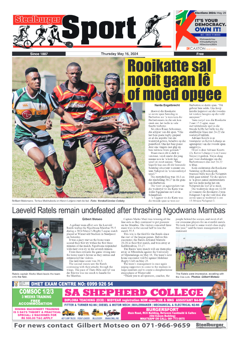 Steelburger News 16 May 2024 page 12