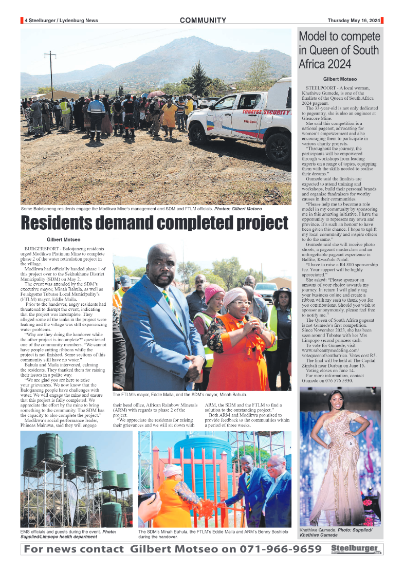 Steelburger News 16 May 2024 page 4