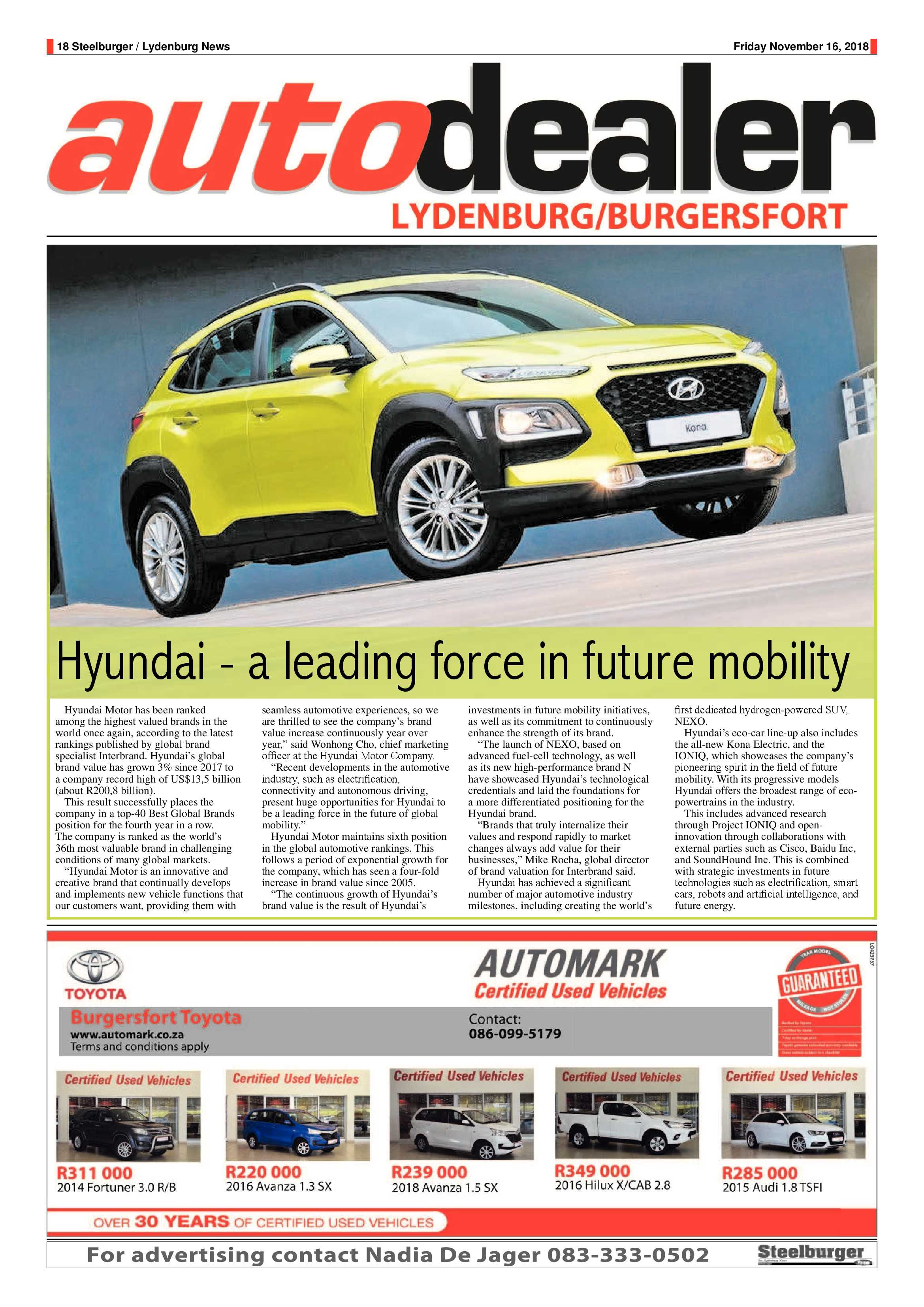 Steelburger News 16 November 2018 page 18