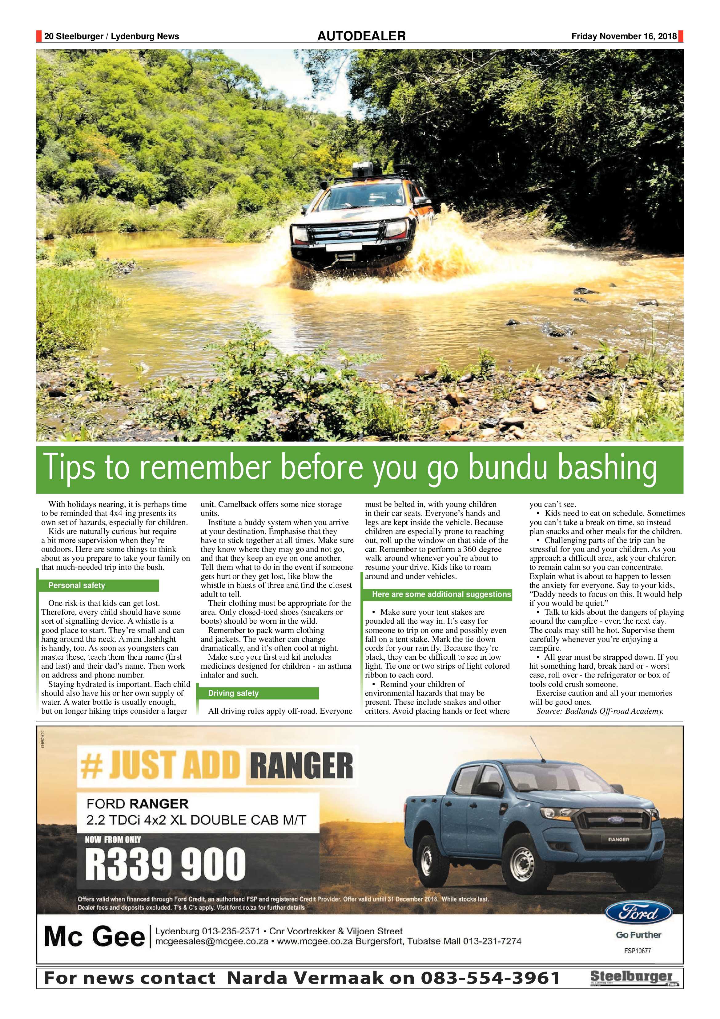 Steelburger News 16 November 2018 page 20
