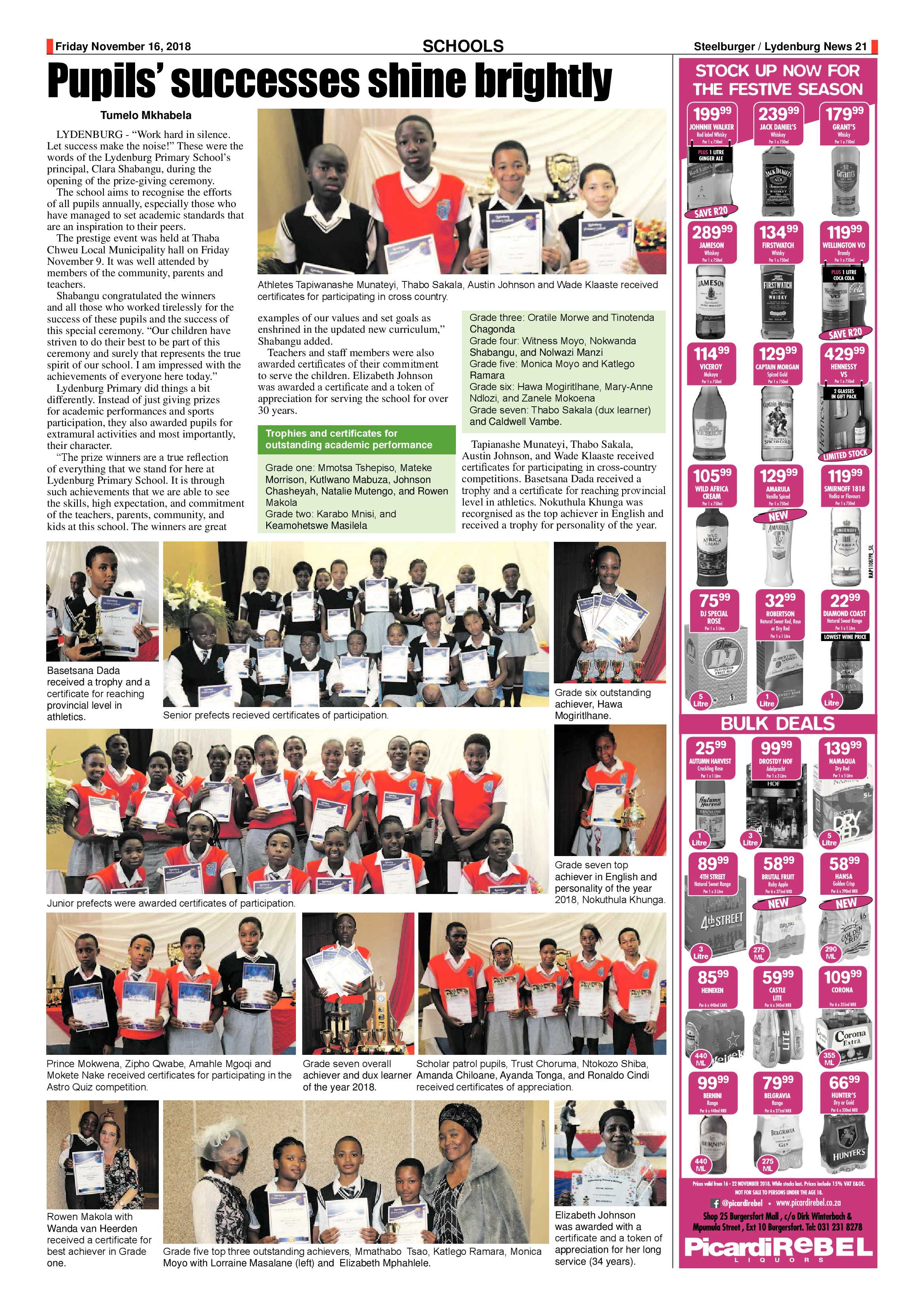 Steelburger News 16 November 2018 page 21