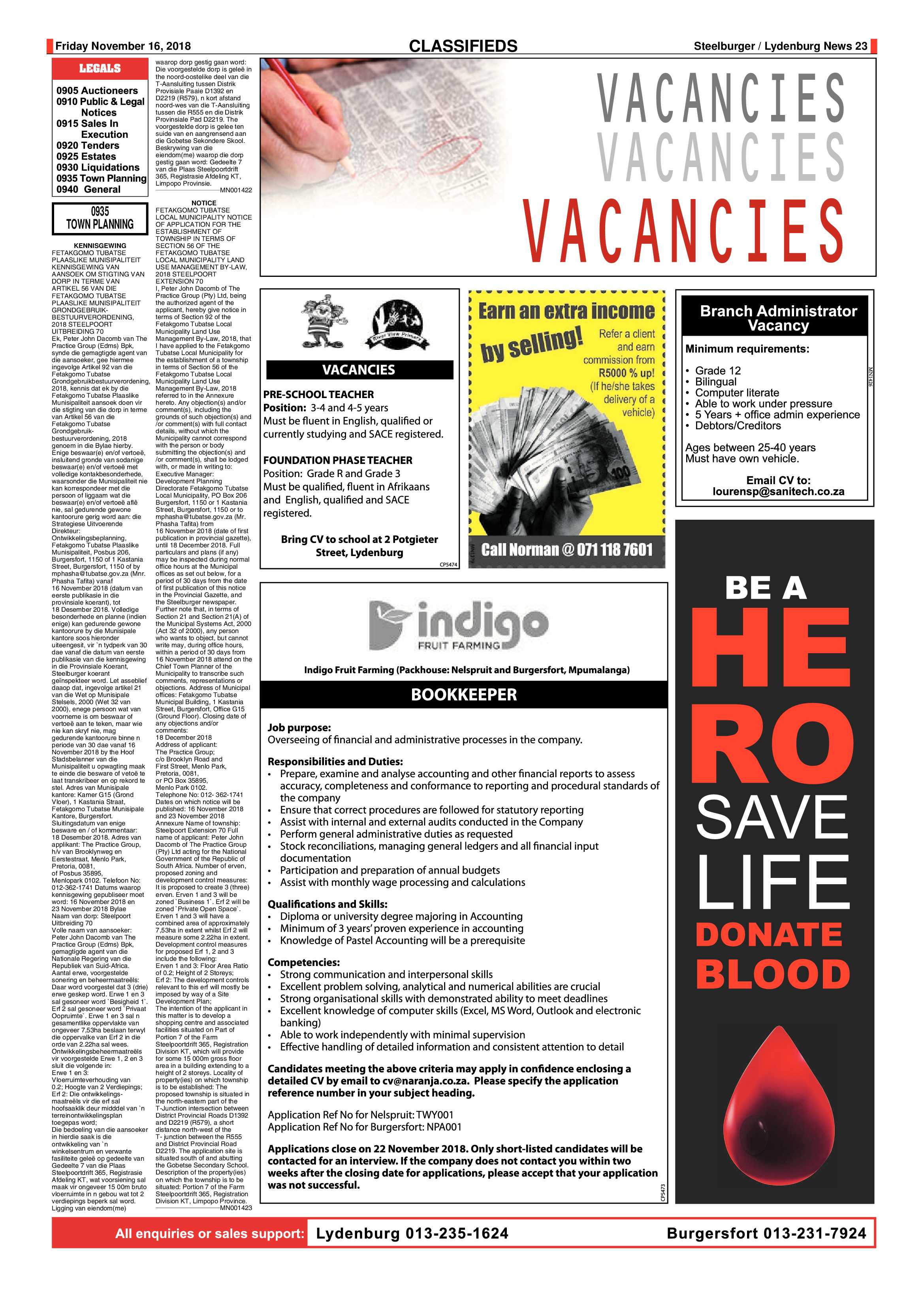 Steelburger News 16 November 2018 page 23