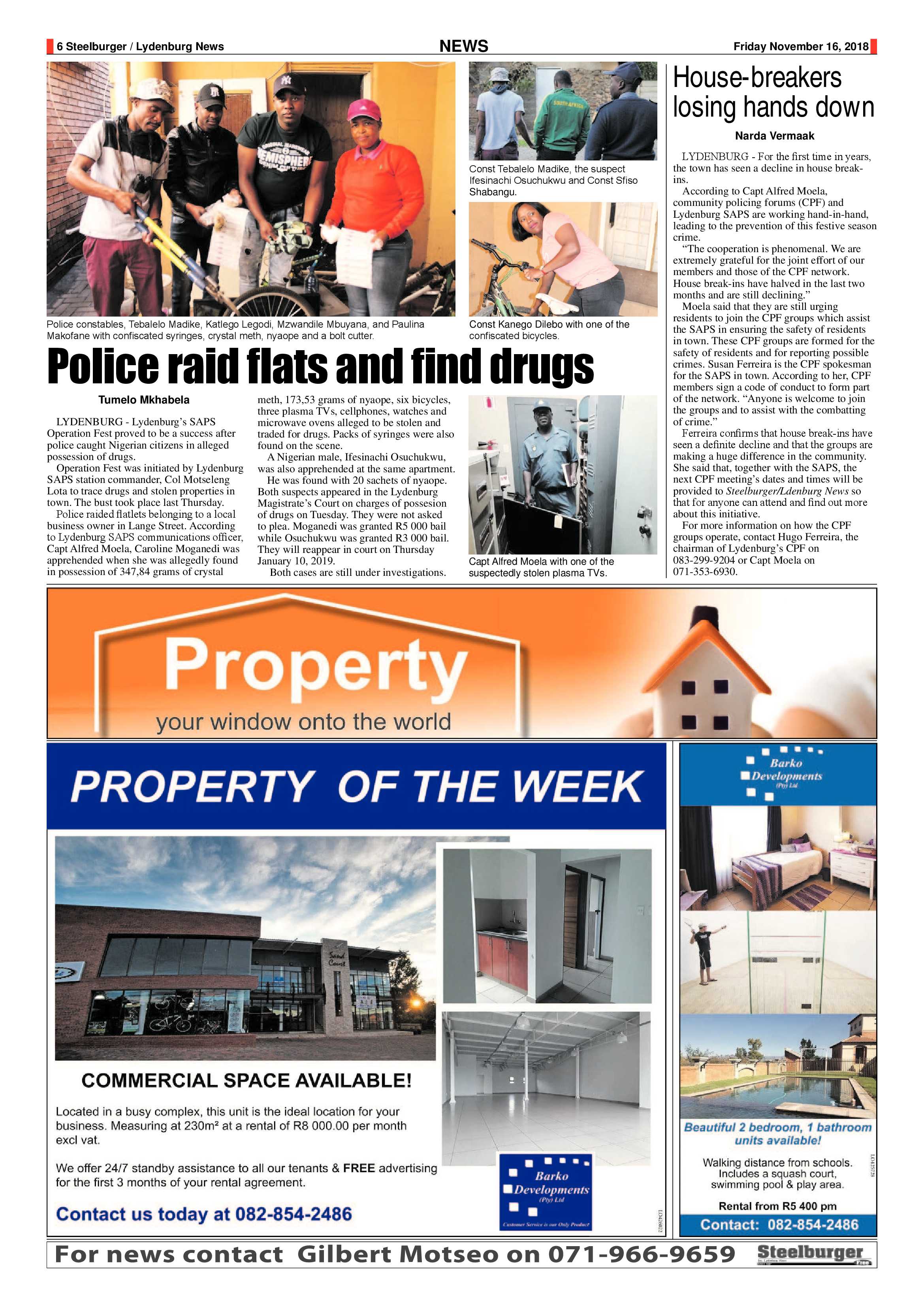 Steelburger News 16 November 2018 page 6