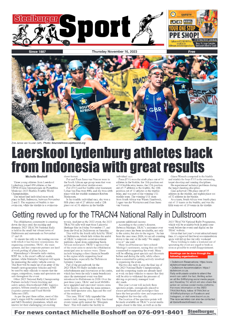 Steelburger News 16 November 2023 page 12